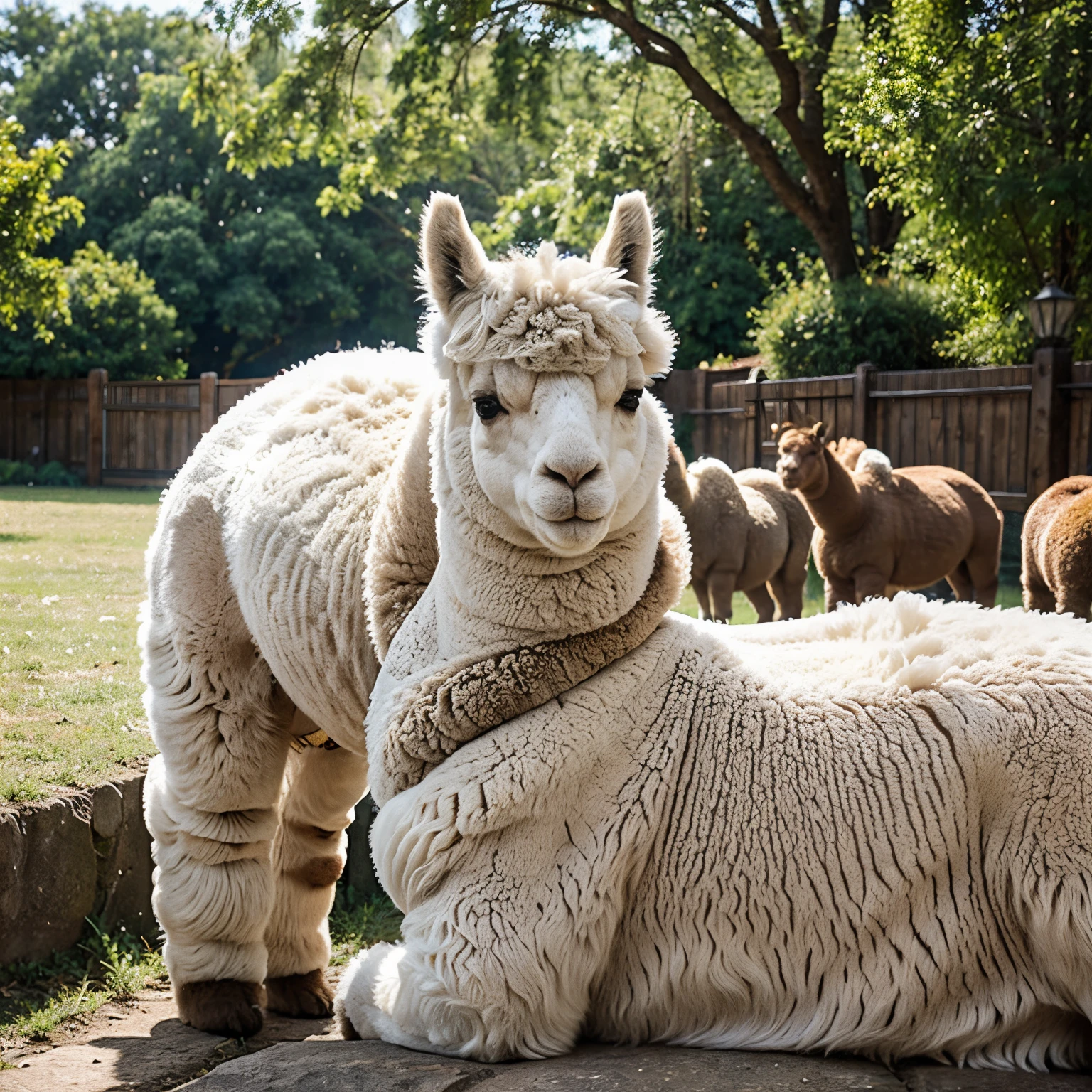 Alpaca dude