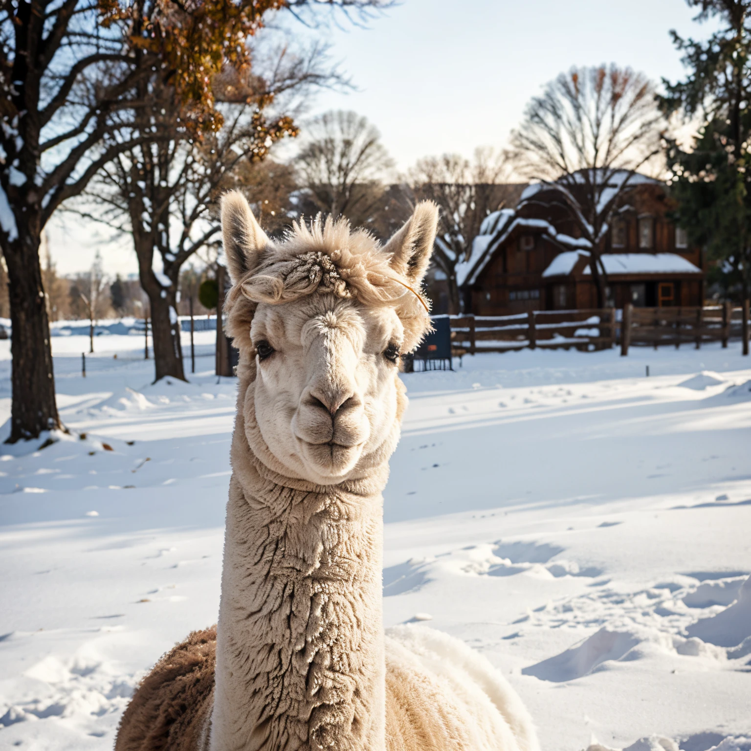 Alpaca dude