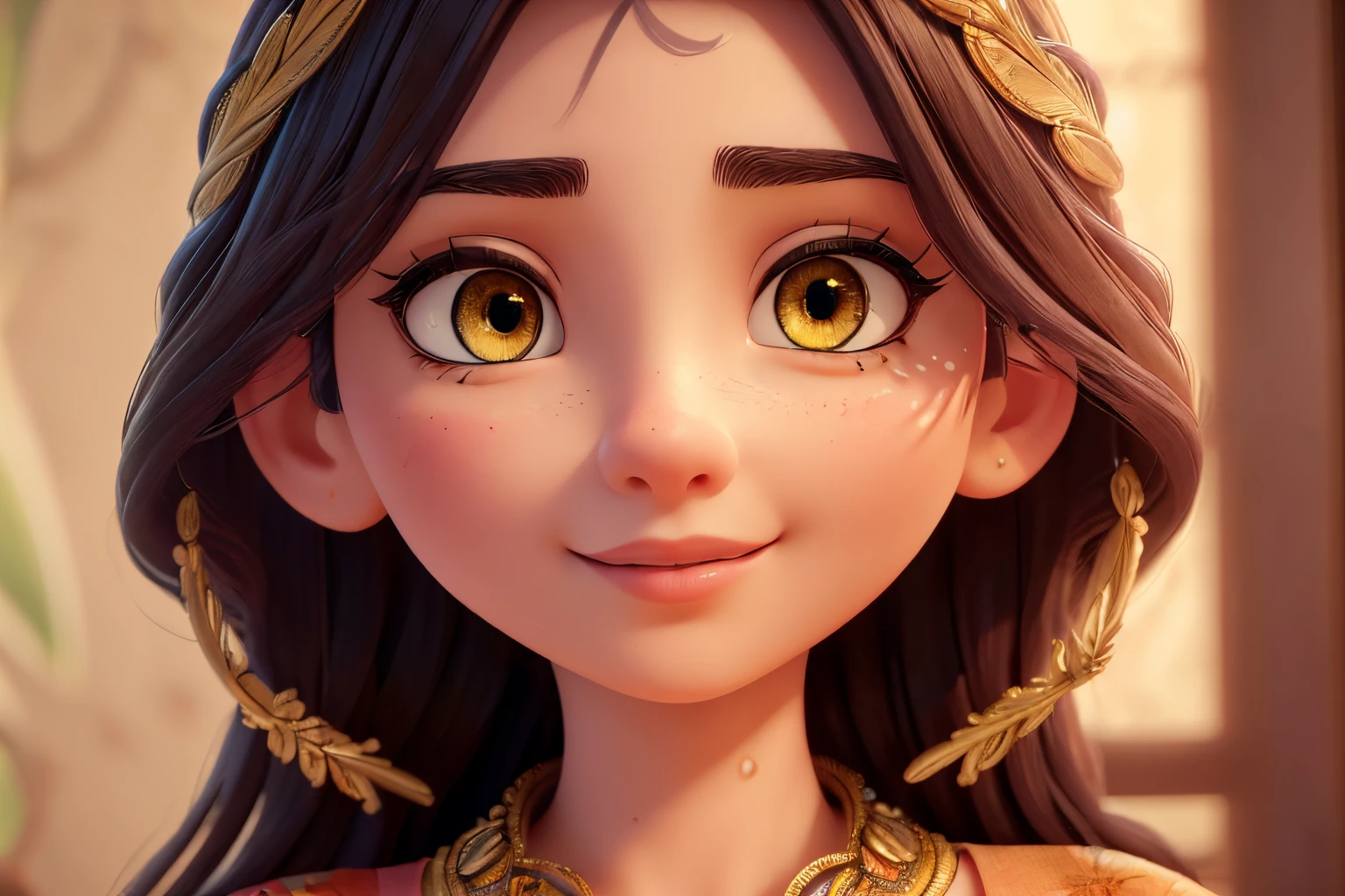 "(best quality,4k,realistic,highres,masterpiece:1.2),ultra-detailed,super detailed eyes,traditional attire,beautiful detailed features,long eyelashes,captivating expression,vibrant colors,soft lighting,exquisite craftsmanship,delicate textures,artistic portrait,authentic cultural representation"