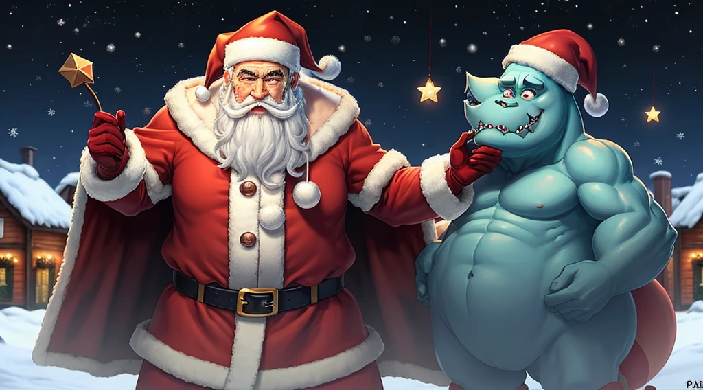 Papai Noel monstro