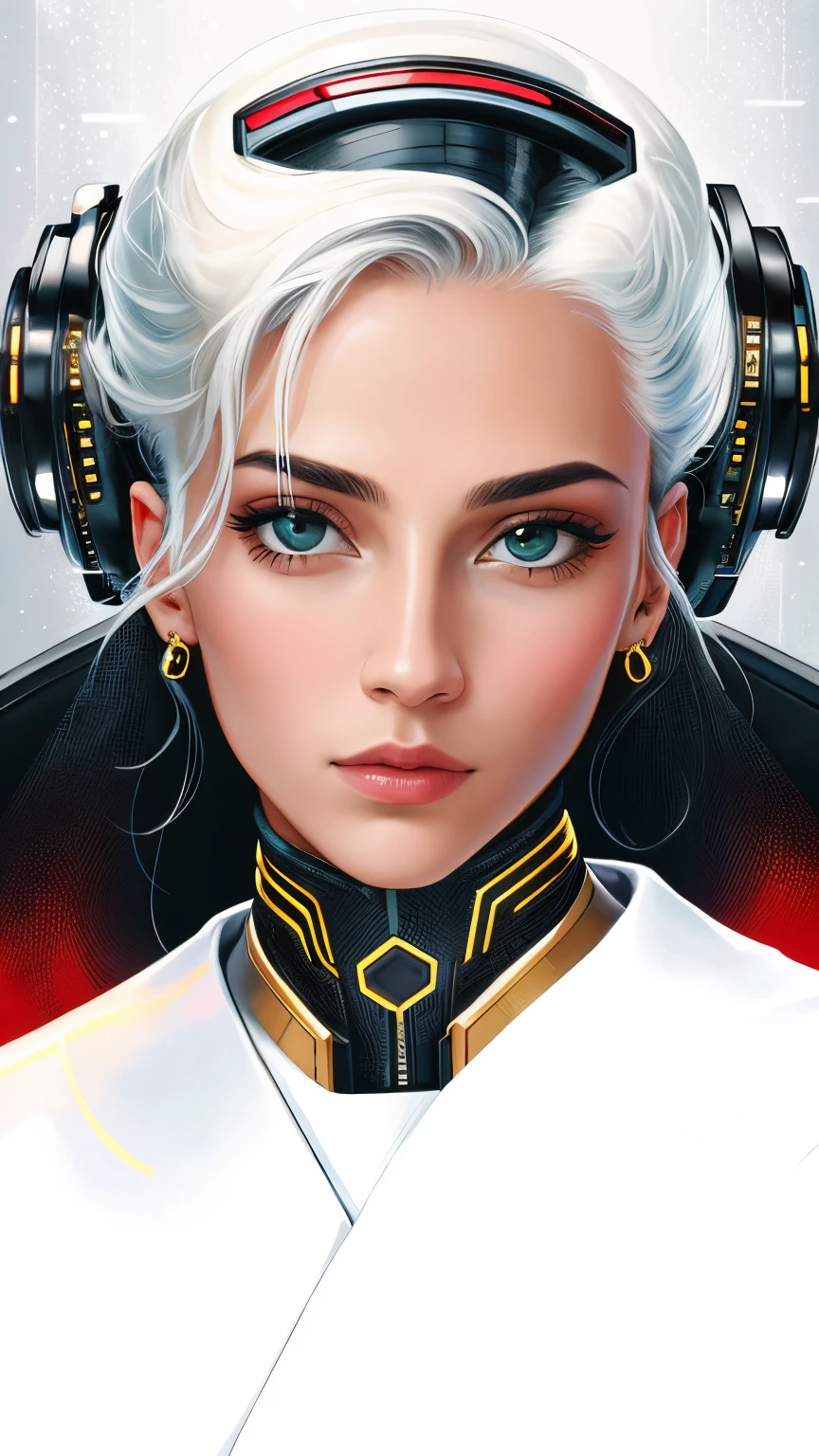 hum close UP do homem, humanoid Detailed portrait of a humanoid Portrait of a futuristic humanoid, Retrato em close do humanoide, Retrato de Ciborgue, simetria!! Retrato de Ciborgue, humanoide detalhado, Retrato do humanoide masculino, cybernetic and highly detailed, Retrato de um ciborgue, highly detailed cybernetic body, Ciborgue e detalhes do fio