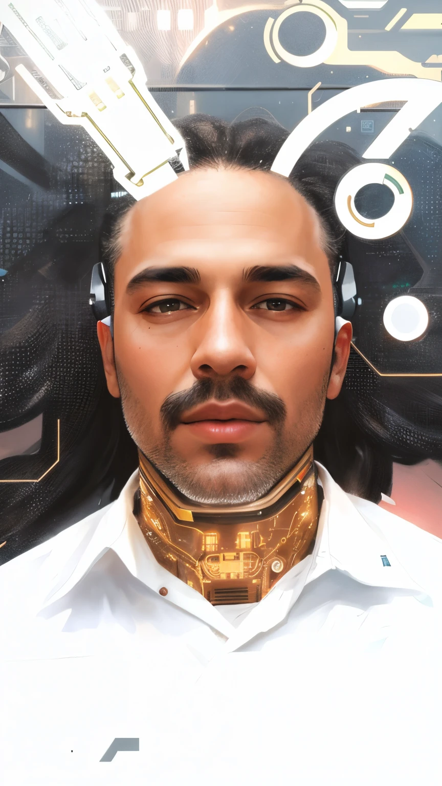 hum close UP of humanoid Detailed portrait of a humanoid Portrait of a futuristic humanoid, Retrato em close do humanoide, Retrato de humanoide, simetria!! Retrato de humanoide detalhado, Retrato do humanoide masculino, cybernetic and highly detailed, Portrait of a highly detailed humanoid cybernetic body, humanoide e detalhes do fio