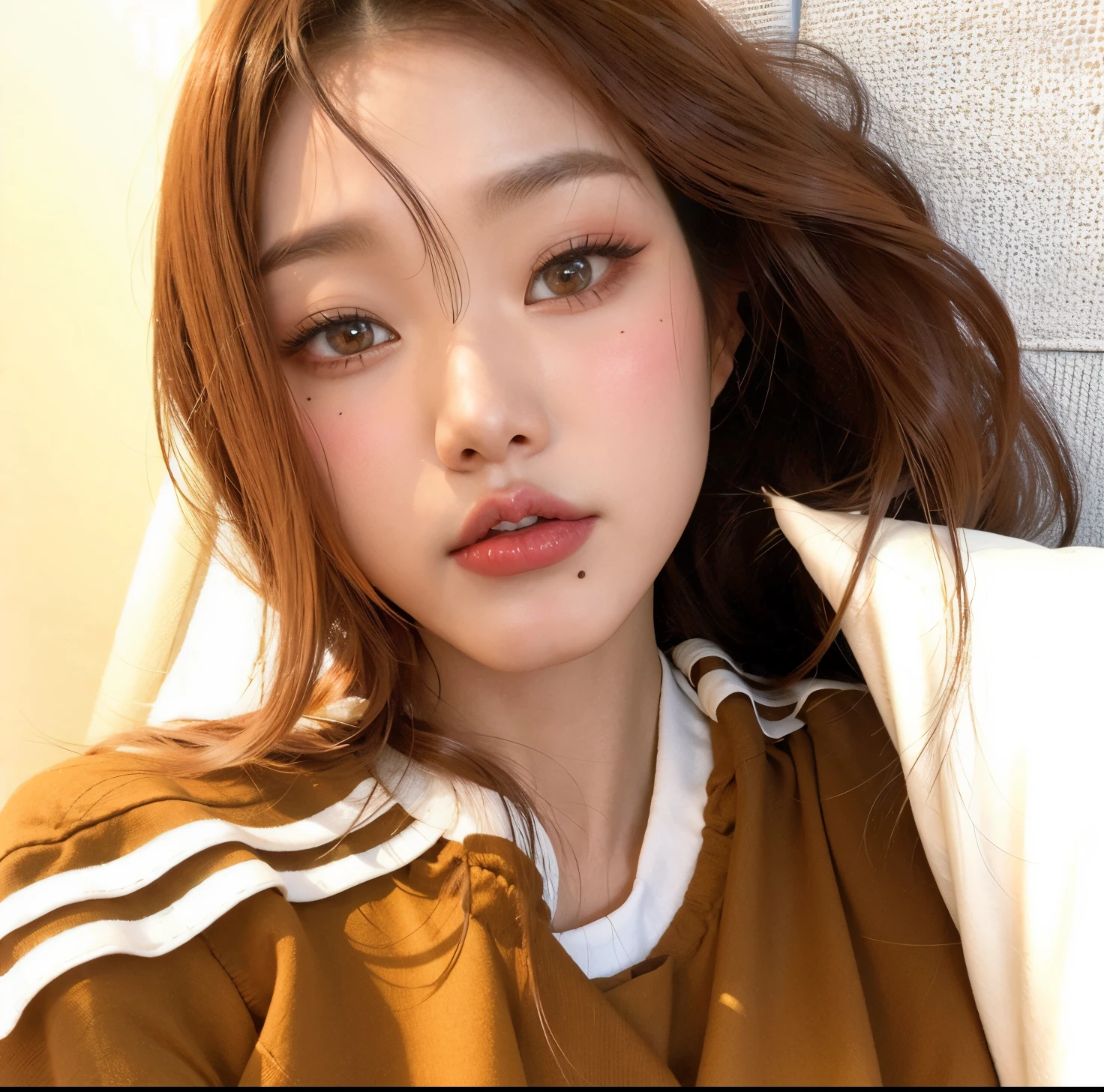 Hay una mujer joven con cabello largo posando para una foto, ulzzang, Blackpink Jennie, Heonhwa Choe, con cara redonda, Chica coreana, Hermosa mujer surcoreana, Wan adorable cara coreana, Parque Ji-min, Joven y adorable rostro coreano, Lee Ji - Eun, Lee Ji-eun, con labios muy finos, Jaeyeon Nam