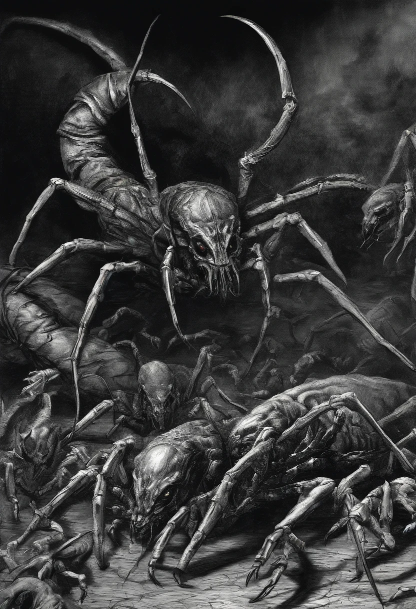 Bio mechanical cyborgetic hr giger Xenomorph luis royo, gruesome horror core