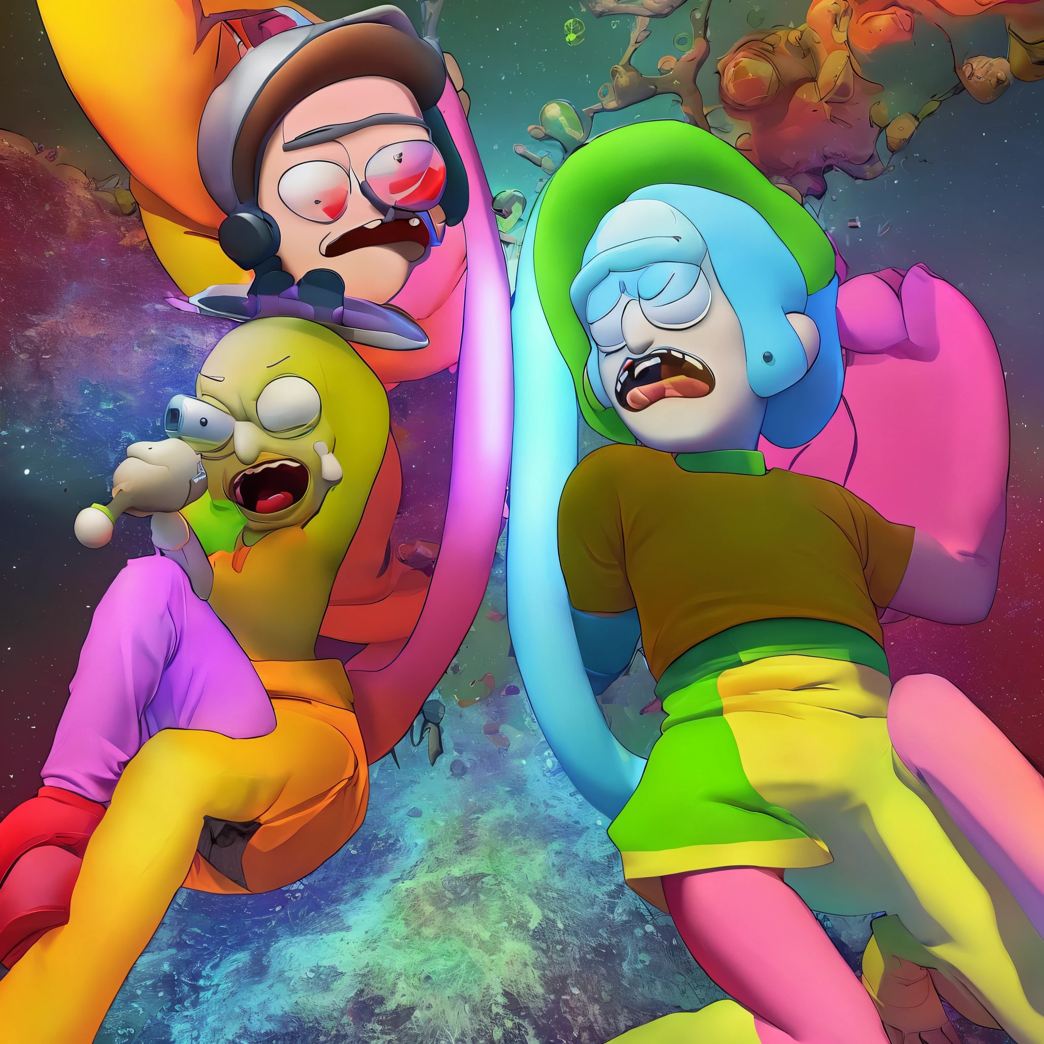 Juice world in rick and morty