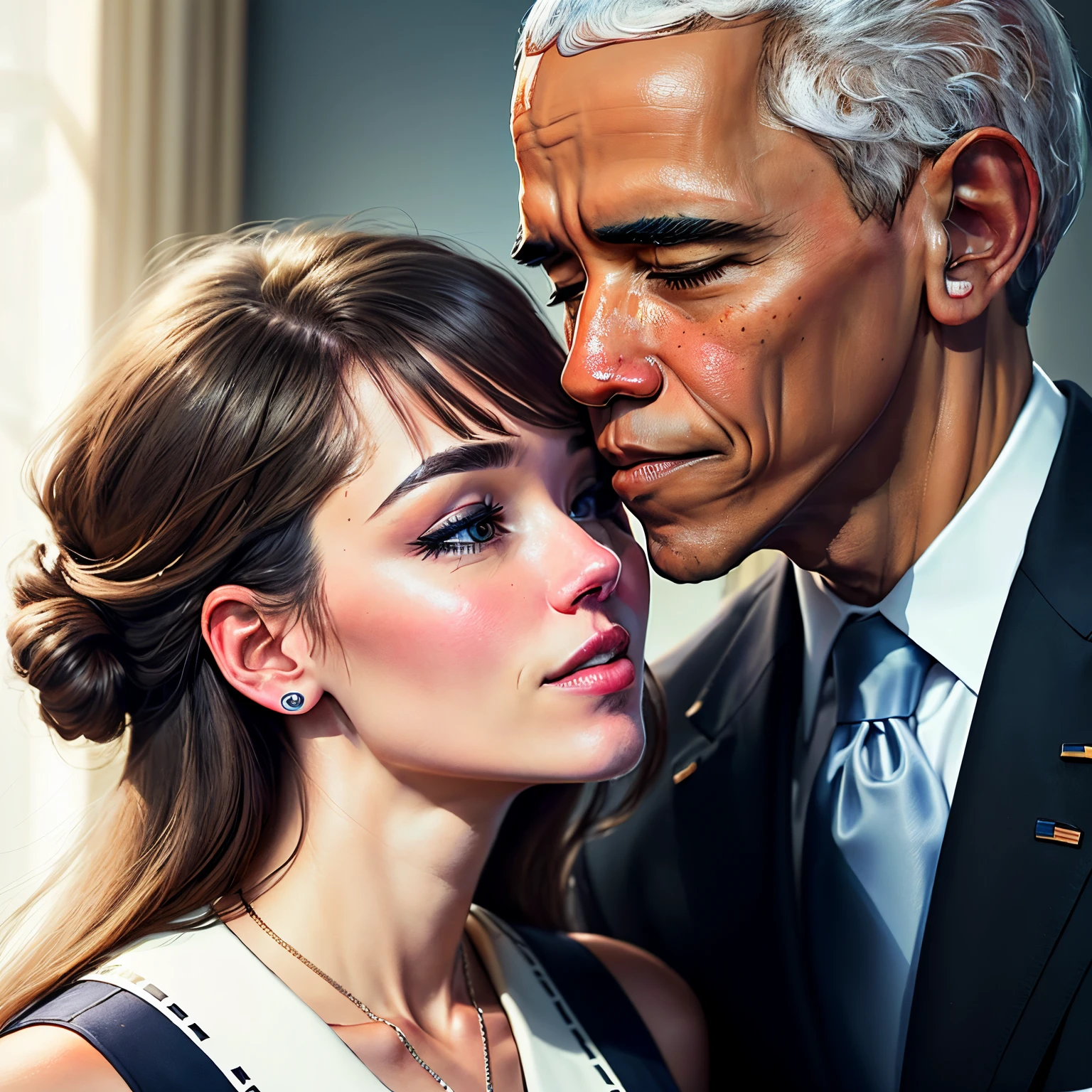 Joe biden kissing barack obama