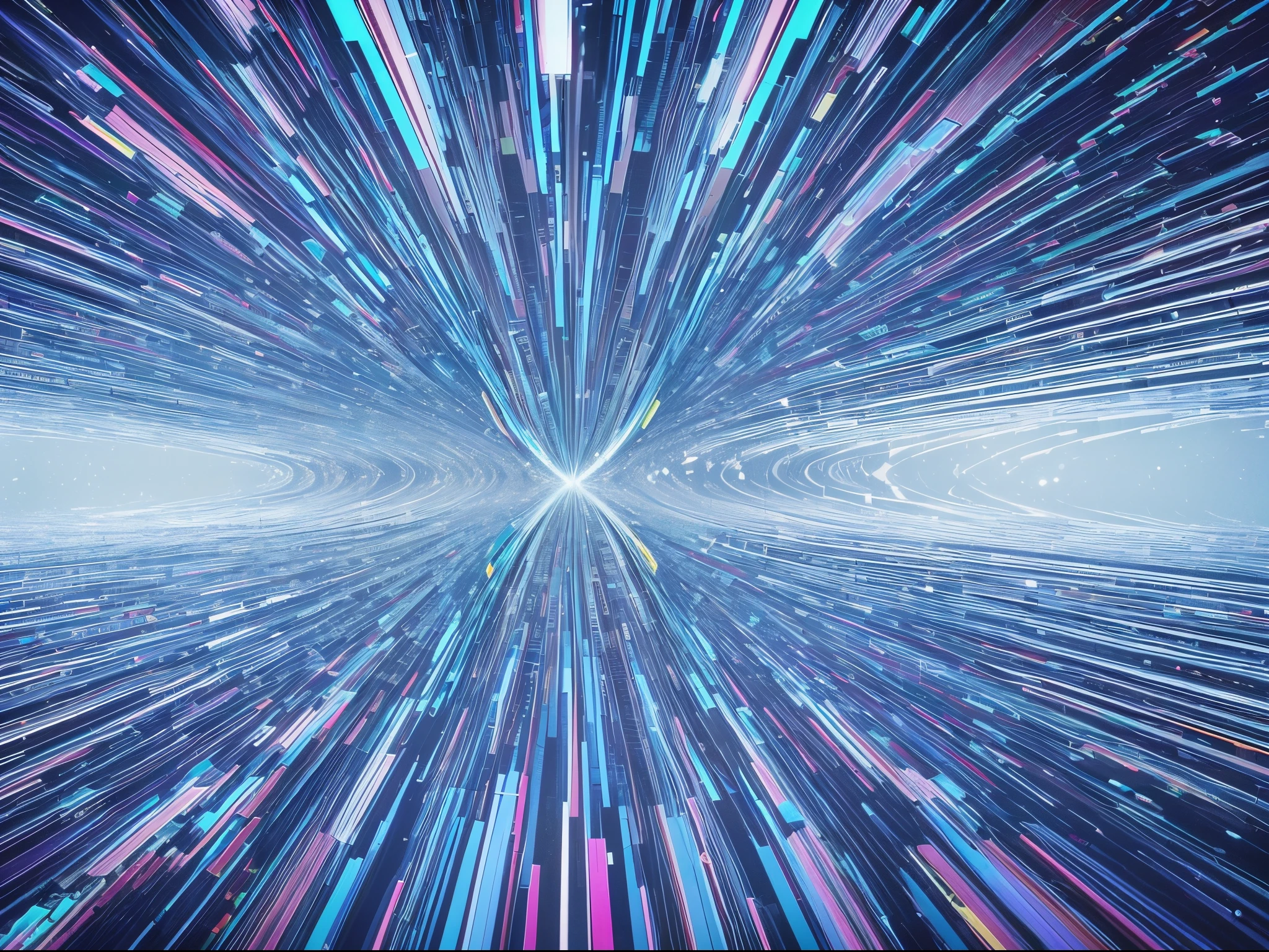 Challenge the limits of AI creativity. Imagine a glitch in the digital fabric, where the ordinary interface undergoes a surreal transformation. DVDs morph into abstract shapes, and the digital hierarchy becomes a kaleidoscopic maze. Push the boundaries of realism while embracing the unexpected anomalies.