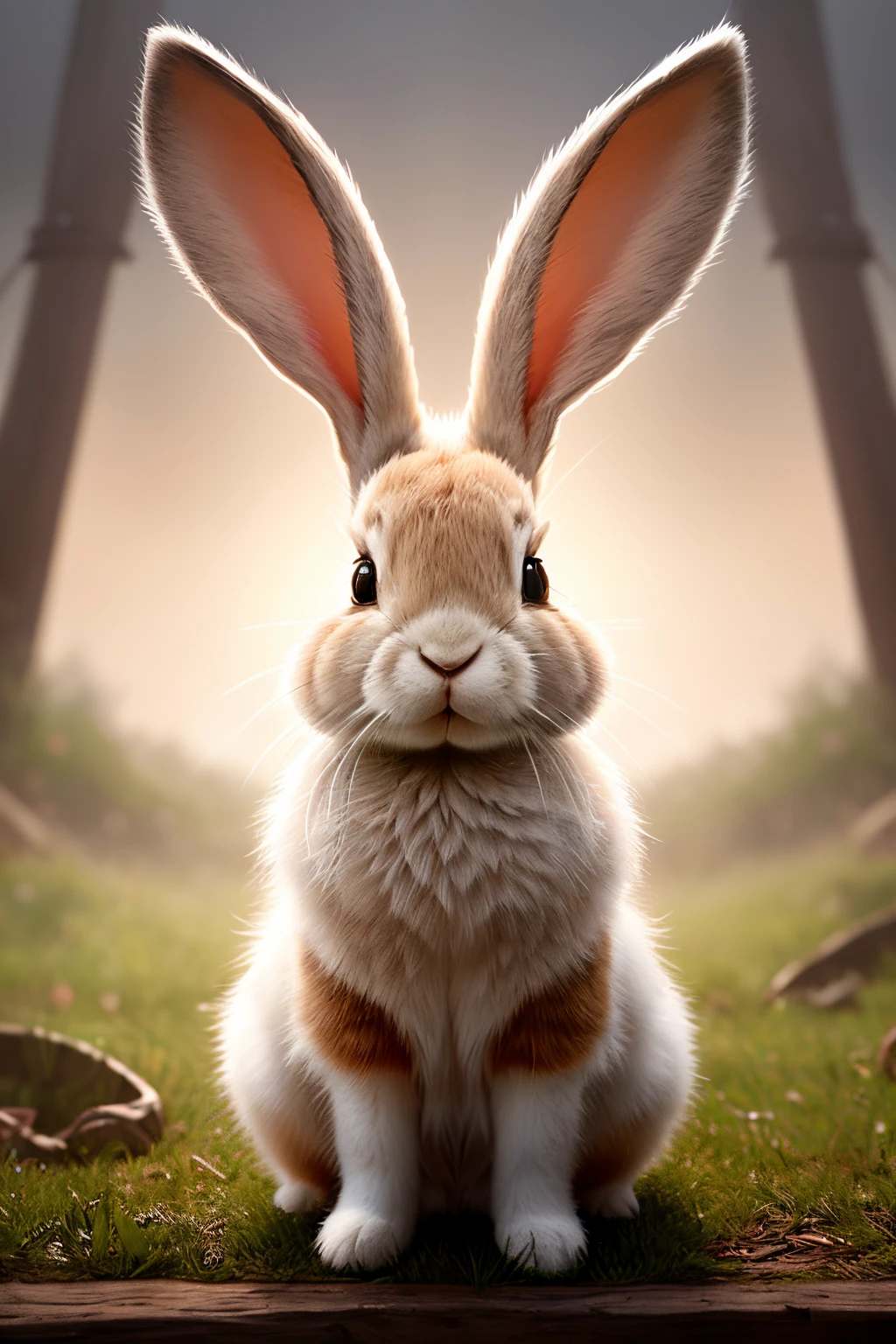 (cbzbb:1.25), ((rabbit)),cbzbb,cute, , beautiful, fantasy art, devian art, trending artstation, digital art, detailed, realistic, humanoide, character, tiny,cinematic shot,cinematic portrait of rabbit, cute character as a rabbit,