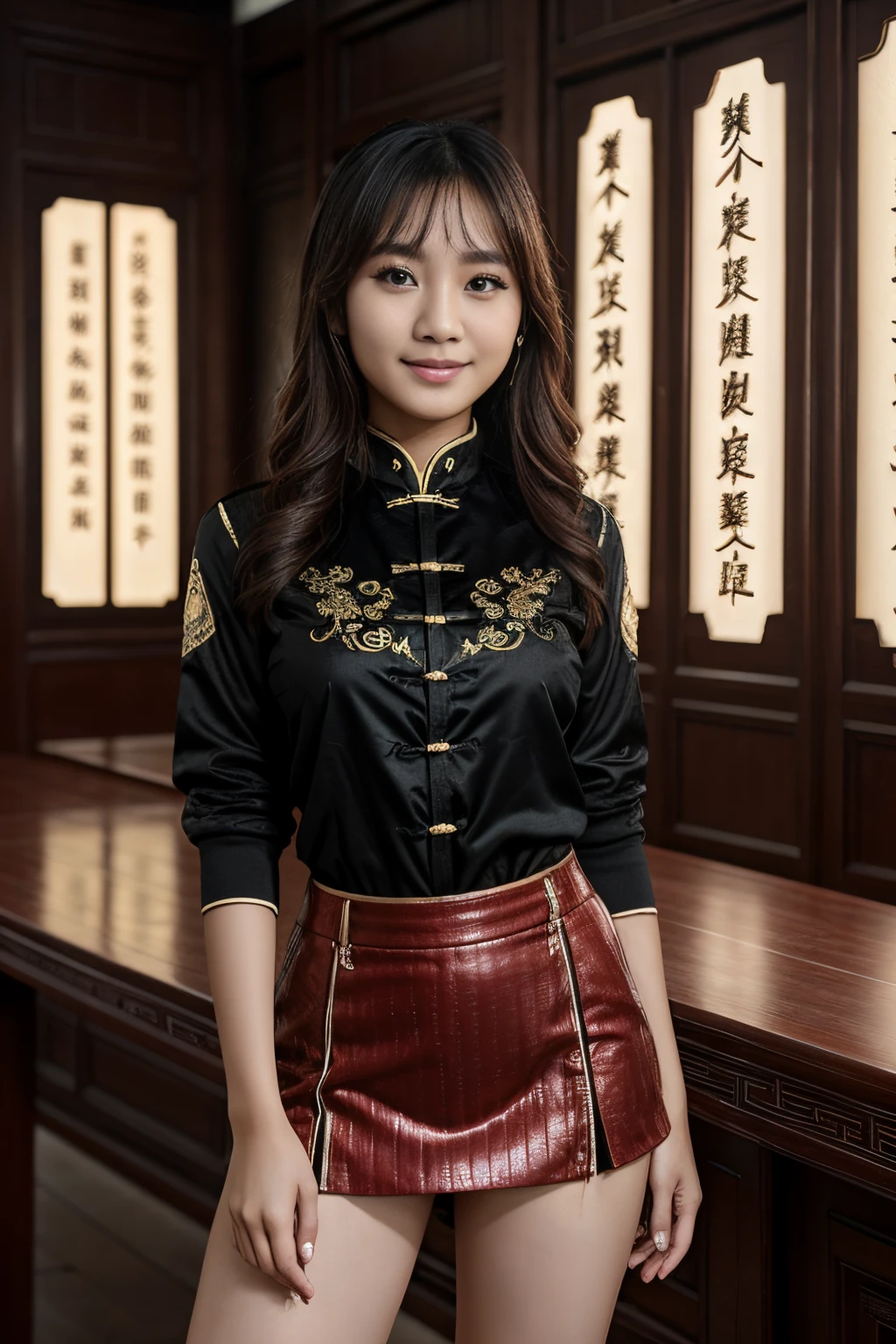 8k, highest quality, ultra details, Chinese-Indonesian campus idol named Evelyn, friendly and approachable, known for her warm personality and willingness to help others.