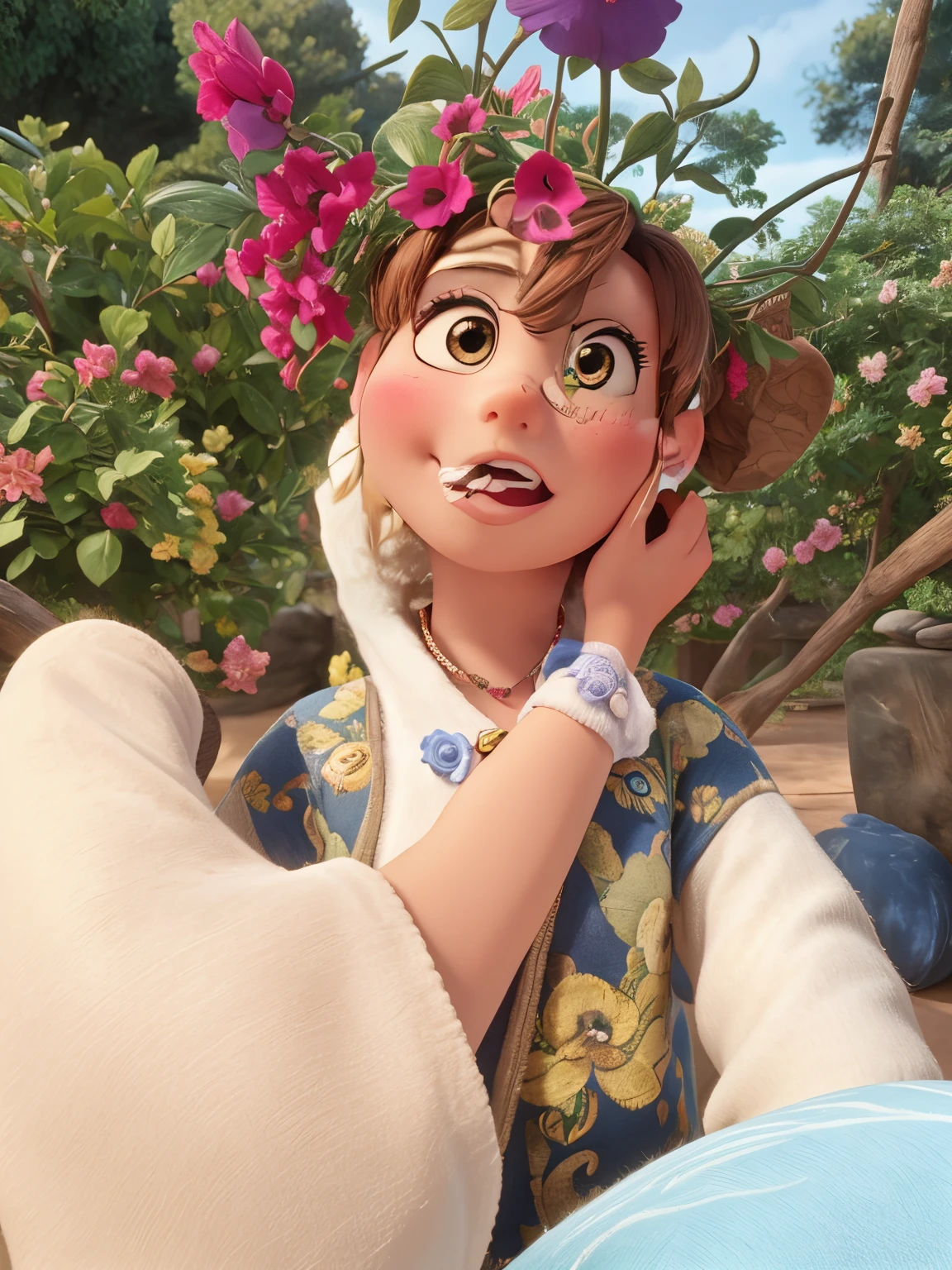Turn to cute Disney character
