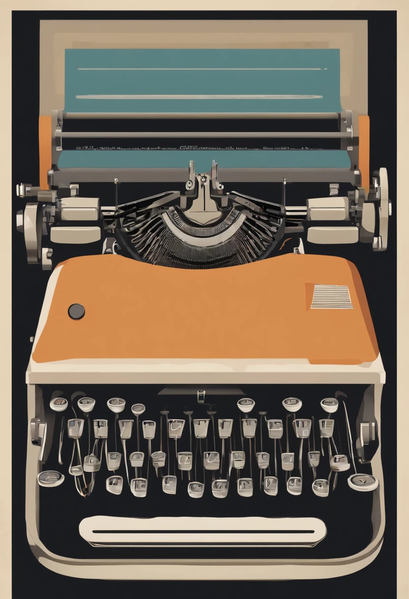 A close-up photo of a vintage typewriter with a blank page and a single sarcastic sentence typed out.,Portal series,GLaDOS is a robot suspended from the ceiling