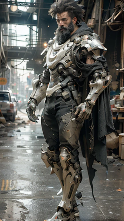 ((upscaled)) ((masterpiece)) Ultra-Realistic Giant Humanoid Robot, (full body shot), 8k, award winning image, gundam,  long-distance shot, Depth of Field, hyper-detailed, Unreal Engine 5, Cinematic, Color Grading, ((intricate details)), Hard Surface, Real-Time, VFX, volumetric lighting,