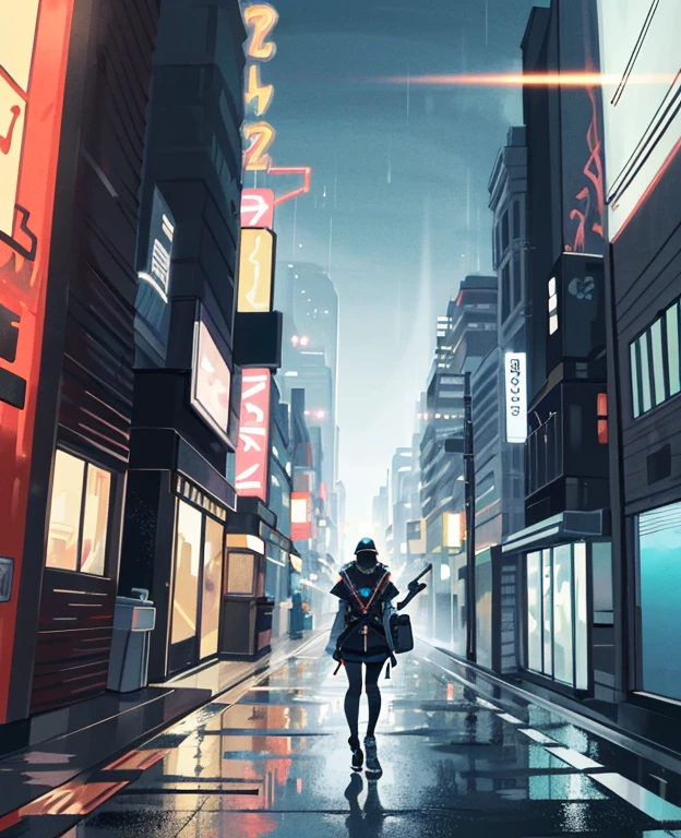 best quality,4k,8k,highres,masterpiece:1.2,ultra-detailed,realistic,motorbike,cyberpunk,vibrant neon lights,high-tech cityscape,dystopian atmosphere,gloomy alleyways,age girl with dyed hair,edgy fashion,face tattoos,electronic implants,glowing LED visor,high-speed chase,breakneck speed,gritty urban environment,hovering drones,explosions and sparks,adrenaline rush,nighttime rain,reflections on wet pavement,chromatic aberration,grainy film texture,techno music pounding in the background,skyscrapers towering overhead,smoky skies,smudged glass windows,mixed reality advertisements,neon signs flickering in the darkness,graffiti-covered walls,street vendors selling futuristic gadgets,mysterious figure lurking in the shadows,high-contrast colors,glimpses of augmented reality,blurred motion trails,lens flares and lens distortions,cybernetic enhancements,mysterious hackers,glitch effects,mind-bending digital landscapes,dimly lit underground clubs,pulsating energy,secretive meetings in hidden backrooms,sleek and futuristic motorcycles speeding through the city streets