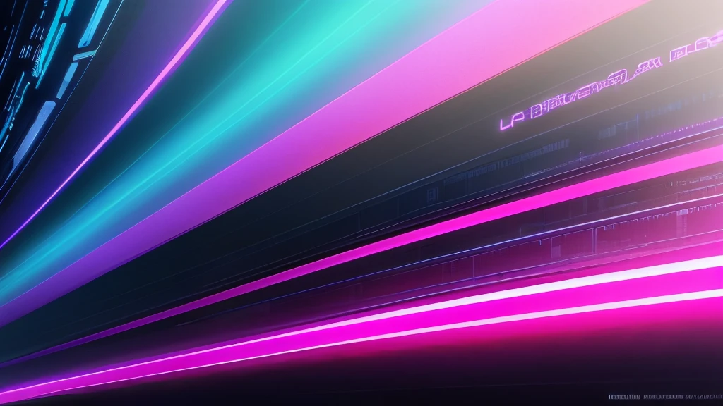 macos gradient wallpaper, 3D momentum and luminous color blending, abstract synthwave shapes