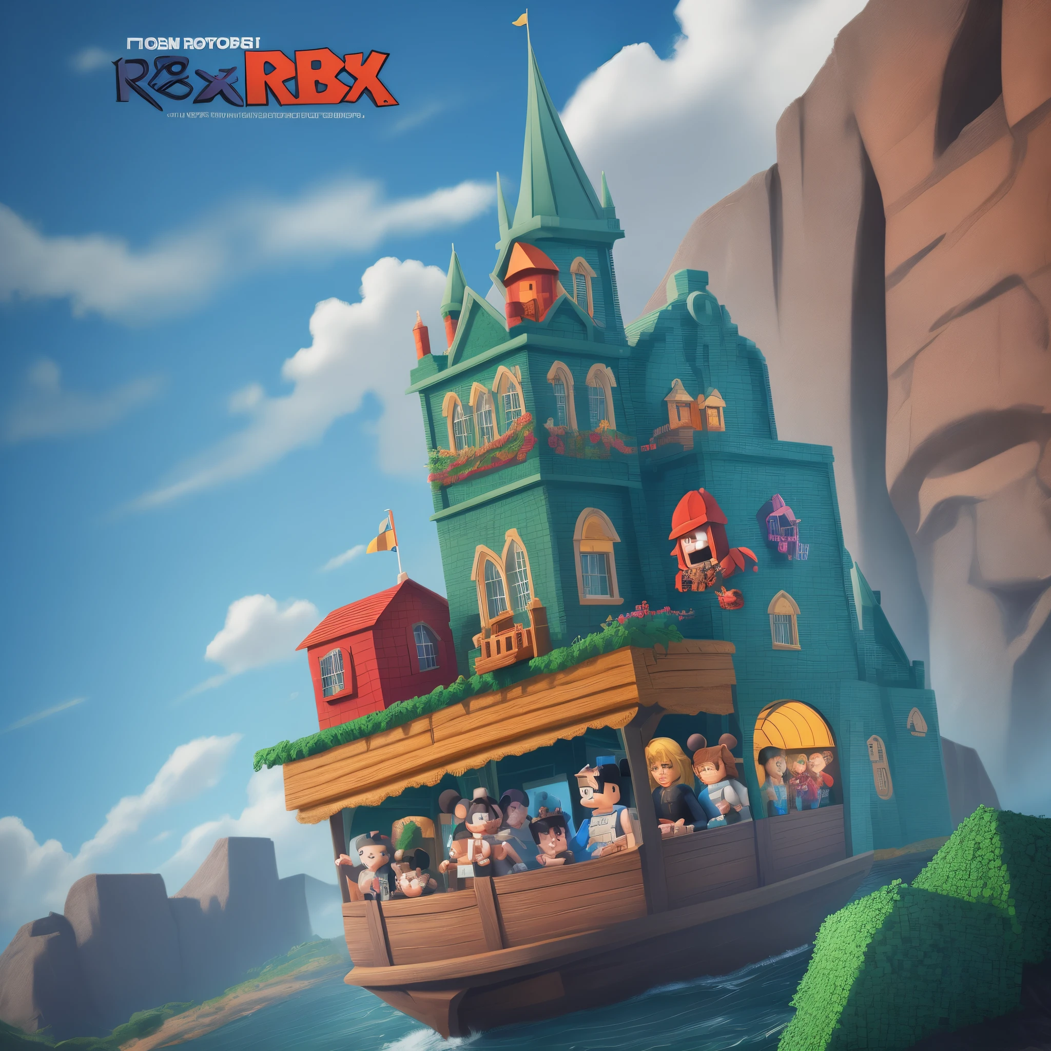 Disney poster based off Roblox