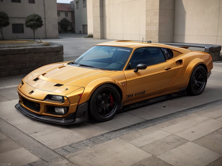 There is a car on the ground, The epitome of a sports car, Close body shot, ultra - detailed!!, sports cars, honda nsx, the ultra-detailed!, , high detail shot, Wide-angle panorama,, detailed wide shot, the ultra-detailed!!