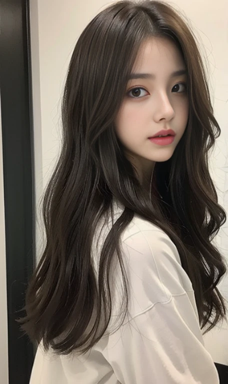 constricted hair, Medium Hair, Semi-long，High Layer，layers-Cut，
