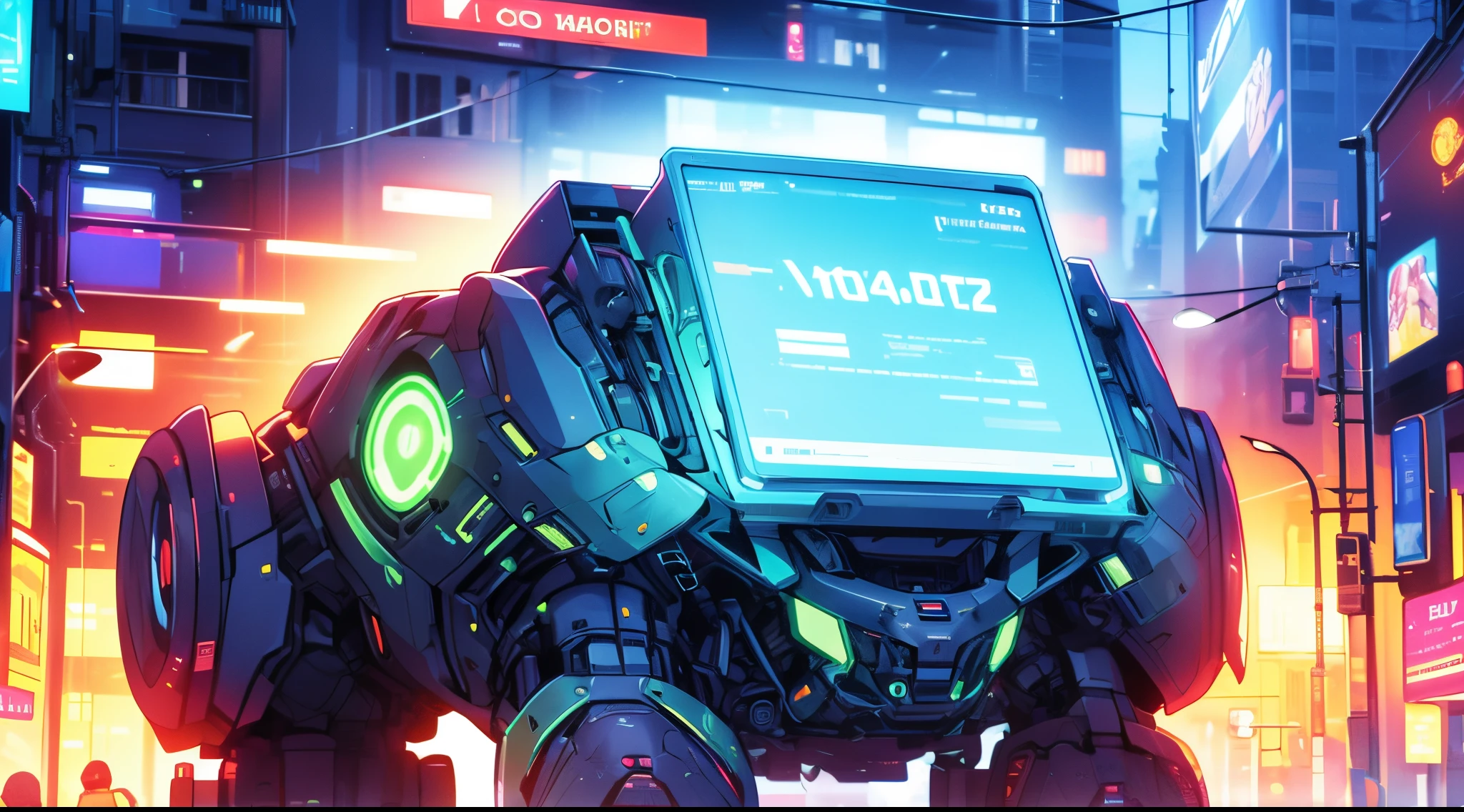 technological background with bright electronic colors size 1902px x 1980px -imagine-upscale