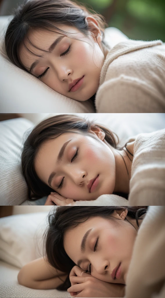 huge filesize, ultra-detailliert, hight resolution, ighly detailed, extremely delicate and beautiful, Raw photography, profetional lighting, Dynamic lighting, lighting on the face, depth of fields,(in 8K、RAW shooting、top-quality、masuter piece:1.2)、ultra-detailliert、ultra res、(realisitic、rialistic photo:1.37)、portlate、high-definition RAW color photography、Professional Photography、highly detailed and beautiful、ighly detailed、(​masterpiece:1.3), (8K, Photorealsitic, Raw photography, Top image quality: 1.4),White wolf with a total length of 10 meters、Sleeping next to Hachiko statue、Calm sleeping face、morning crowd