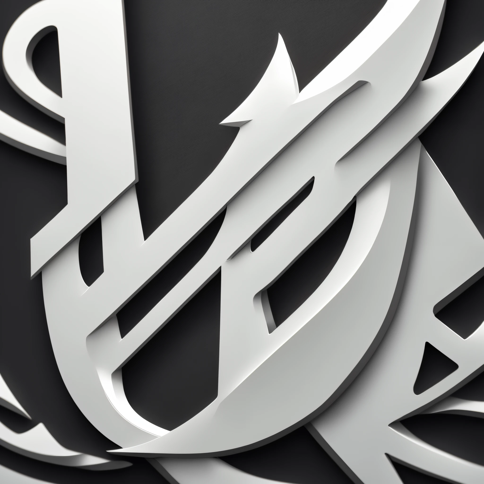 Logo for an account called famous logo clips. I just want the initials (FMC) in white upper case in a black background