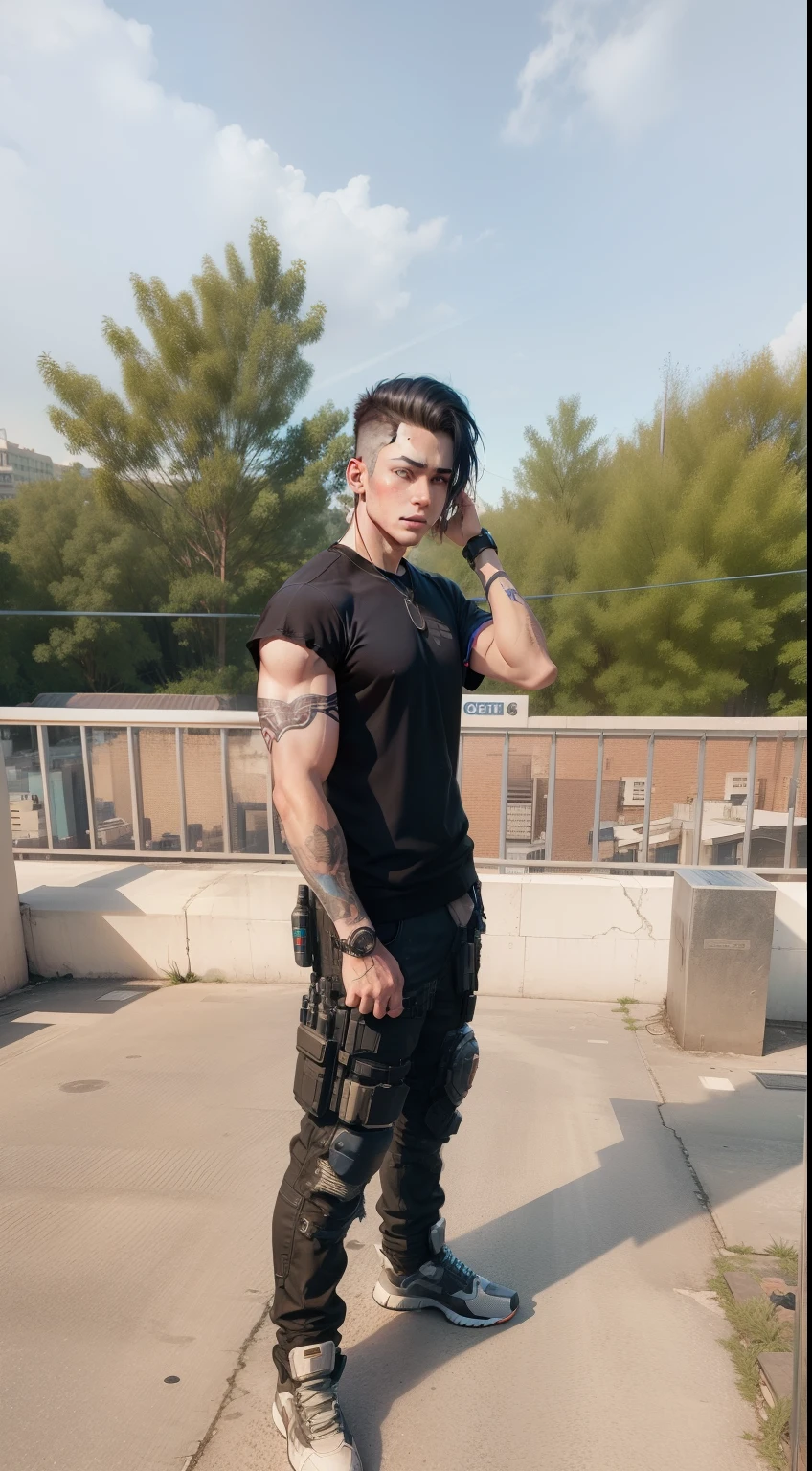 cyberpunk,smartboy,lighting realistic background,8k,u4