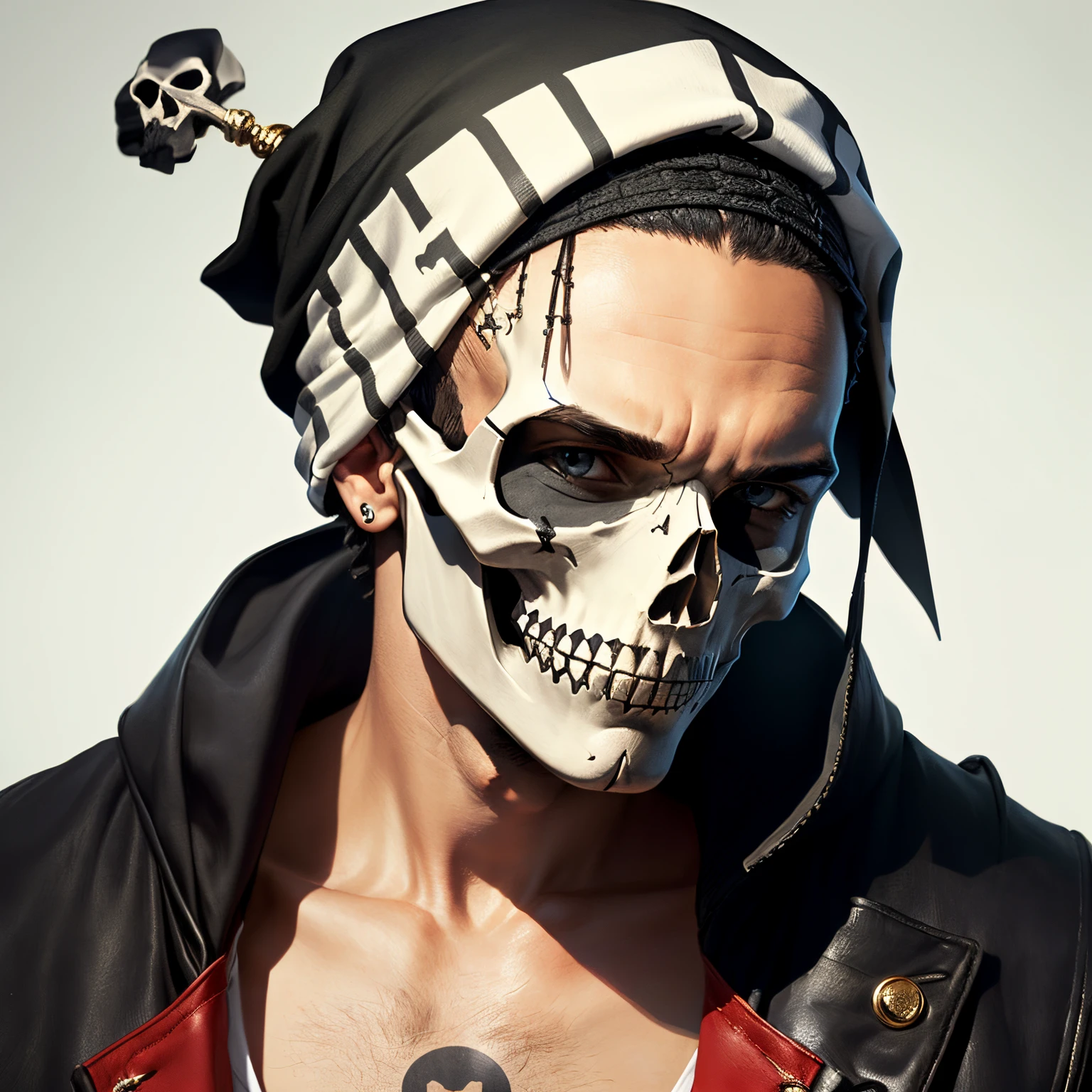 a closeup of a strawberry skull with a red background, strawberry fields forever, fight with strawberries, apple skull, strawberry, strawberry ninja, bright red skull, skull, profile picture, dead fruit, pop punk art style, dripping poison, skull head, red skull, ((skull)), skull design for a rock band, amazing, horrorcore, logo style --auto