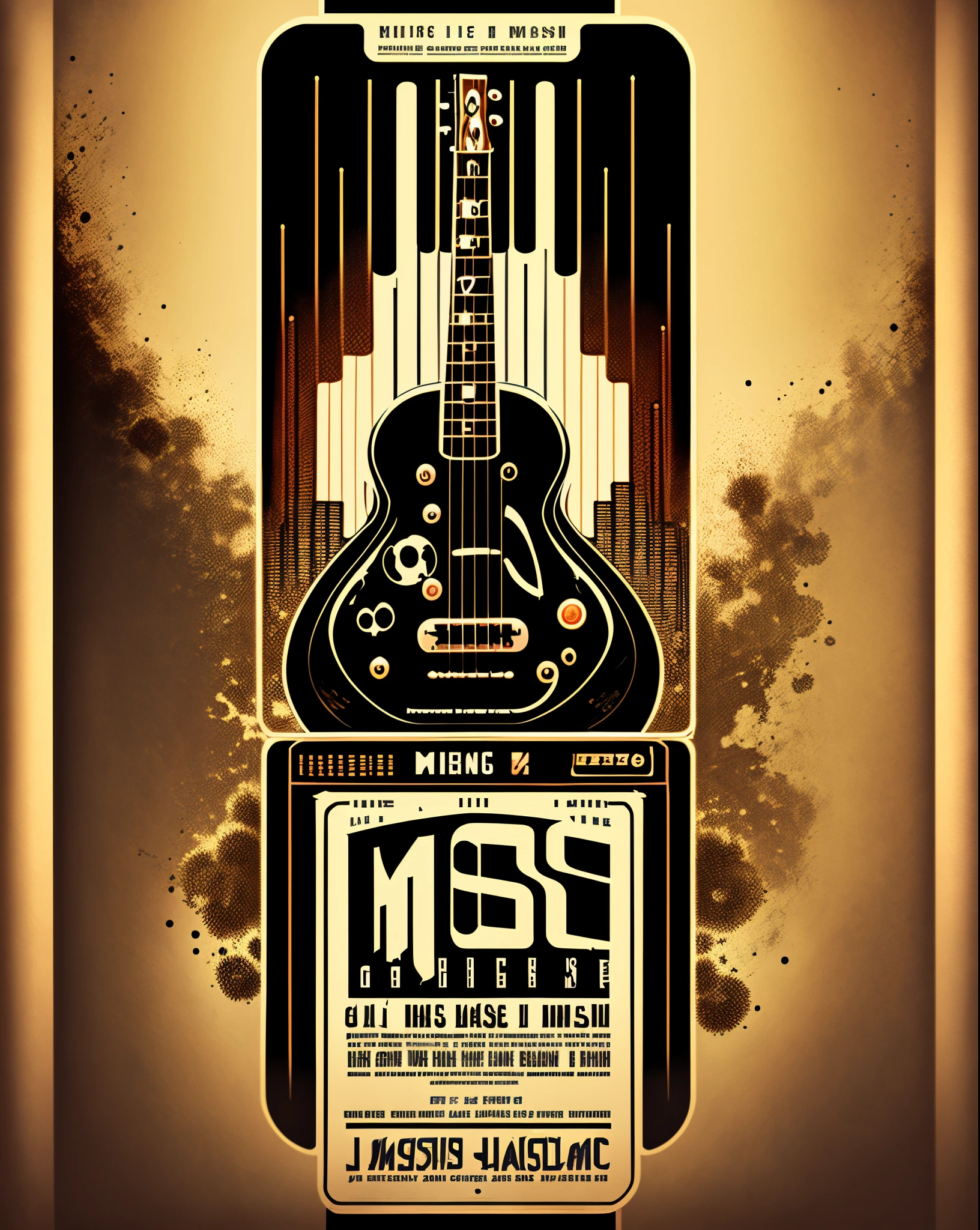music game poster