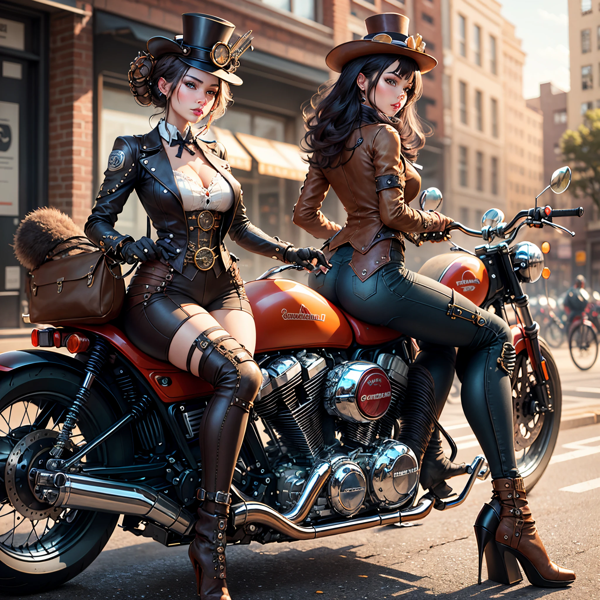 Steampunk Motorcycle