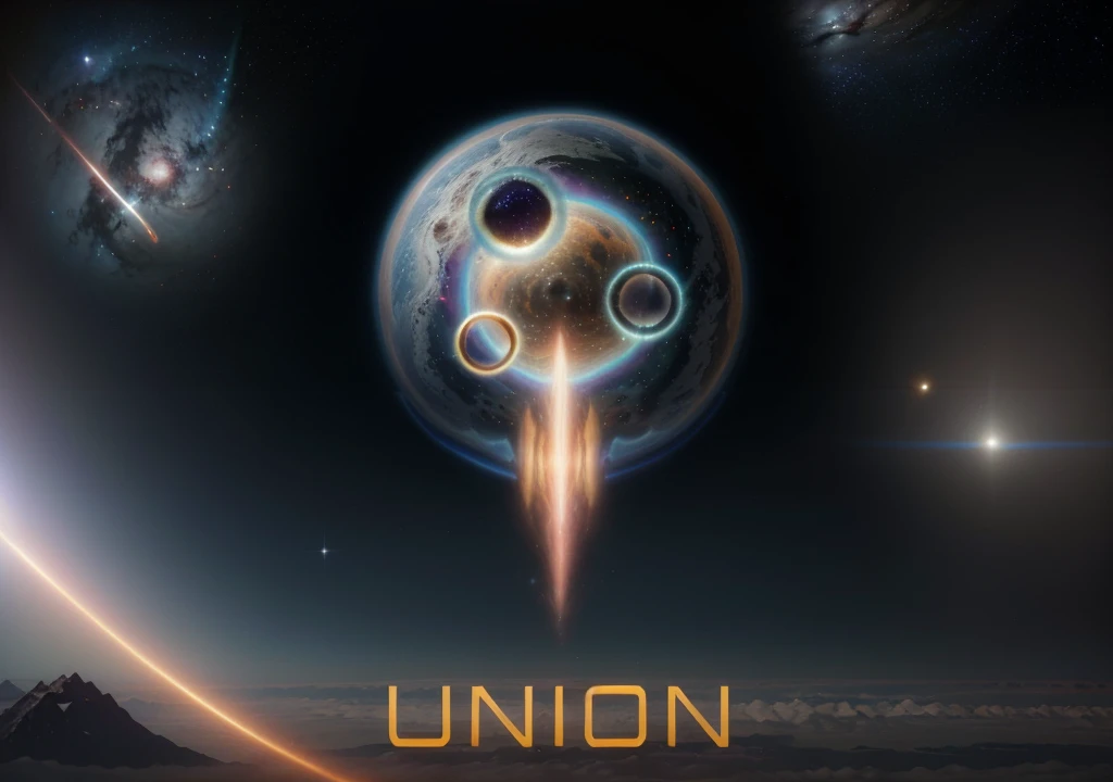 (Best Quality,hight resolution,Masterpiece:1.2),(Realistic,Photorealistic,photo-realistic:1.37),black hole,Planet,many planets,Starry sky,Logo,call, To join,Space,outer space,galaxy,deep space,mysterious,Cosmic Energy,hypnotic colors,heavenly bodies,Futuristic,Immersive,nebula,Interstellar,astrophysics,cosmic rays,Intergalactic Travel,speed of light,superior,expansion of the universe,Space miracle,cosmological mysteries,Space ballet,Twinkling stars,Cosmic harmony,Floating Planets,Cosmic Energy, Radiant,The Divine Presence,Cosmic Symphony,invisible worlds,unknown dimensions,secrets of the universe revealed,Cosmic enlightenment,Dark matter,magical galaxies,Celestial navigation,A Space Odyssey,Interstellar Travel,Space connections,cosmic destiny,revealing secrets,cosmic infinity