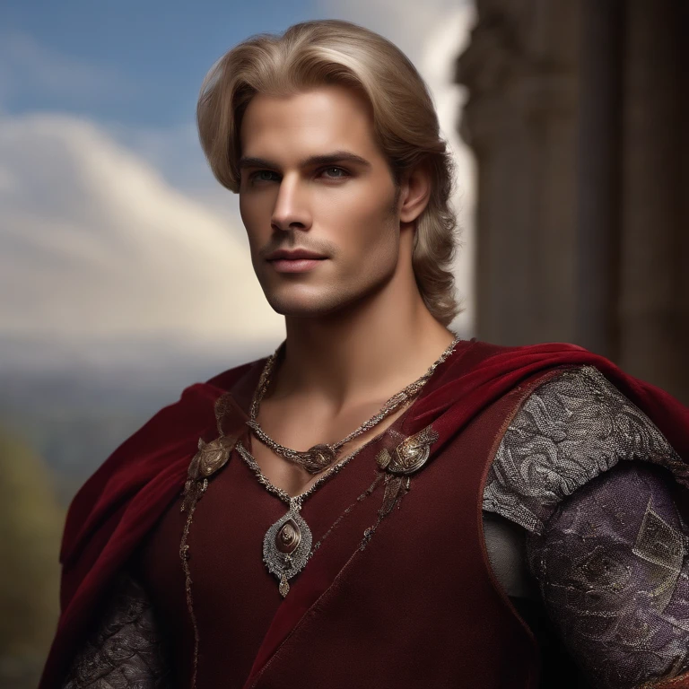 [Hair=Long, straight, platinum, silver. Facial features=strong and prominent jawline, straight nose, full lips with defined cupids bow, one violet eye (right), scar from left eyebrow to left cheekbone, missing left eye replaced by blue sapphire. Body=Tall, lithe, defined muscles, broad shoulders and chest, long torso, small waist, long legs, tight round arse, long thick uncircumcised cock. Hands=Large, veiny, long elegant fingers. Appearance=medieval regal attire, expensive fabrics, impeccable taste, wears dark colours, casual attire only in private, wears a leather eyepatch over left eye.],A Song of Ice and Fire,[Hair=Long, straight, platinum, silver. Facial features=strong and prominent jawline, straight nose, full lips with defined cupids bow, one violet eye (right), scar from left eyebrow to left cheekbone, missing left eye replaced by blue sapphire. Body=Tall, lithe, defined muscles, broad shoulders and chest, long torso, small waist, long legs, tight round arse, long thick uncircumcised cock. Hands=Large, veiny, long elegant fingers. Appearance=medieval regal attire, expensive fabrics, impeccable taste, wears dark colours, casual attire only in private, wears a leather eyepatch over left eye.],face,photo