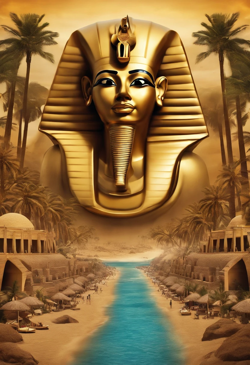 Egyptians swallowed by tsunami、Pharaoh swallowed by tsunami、Egyptian army hit by tsunami