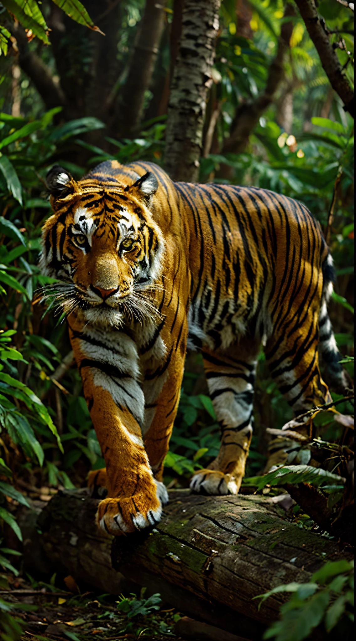 tigres en la selva