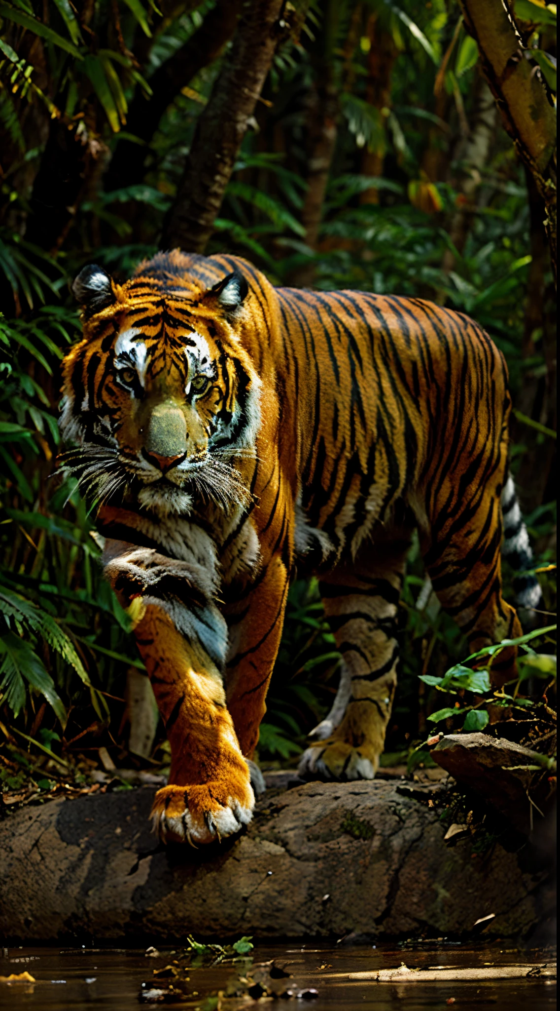 tigres en la selva