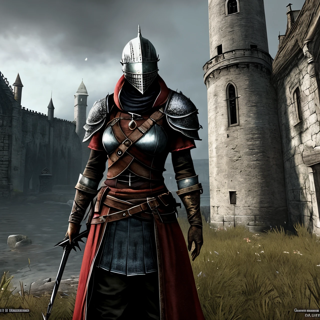 Dark souls, femme, , gros seins