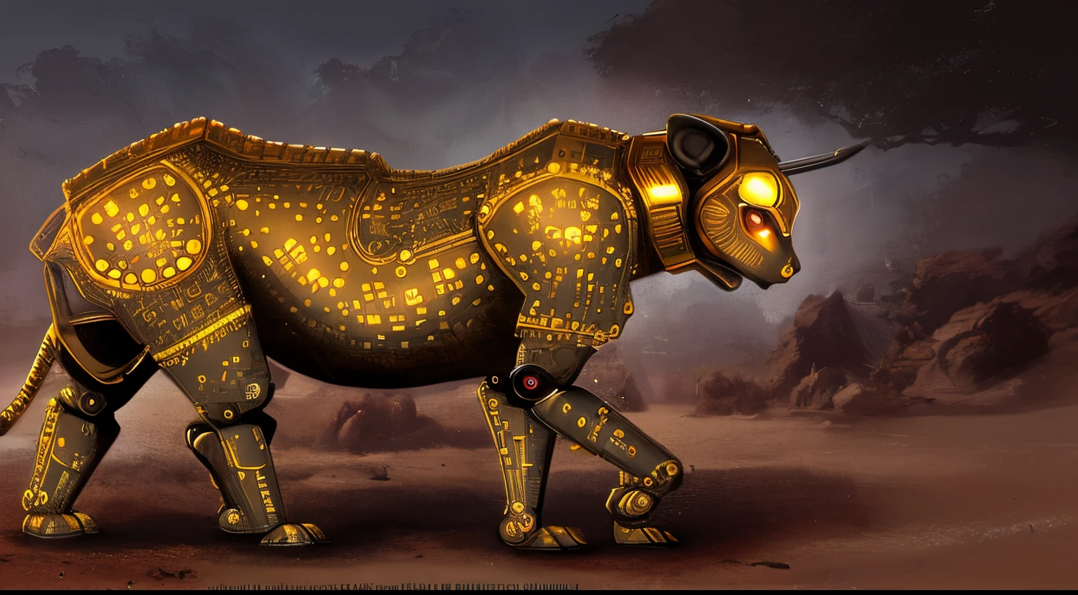 robot panthar