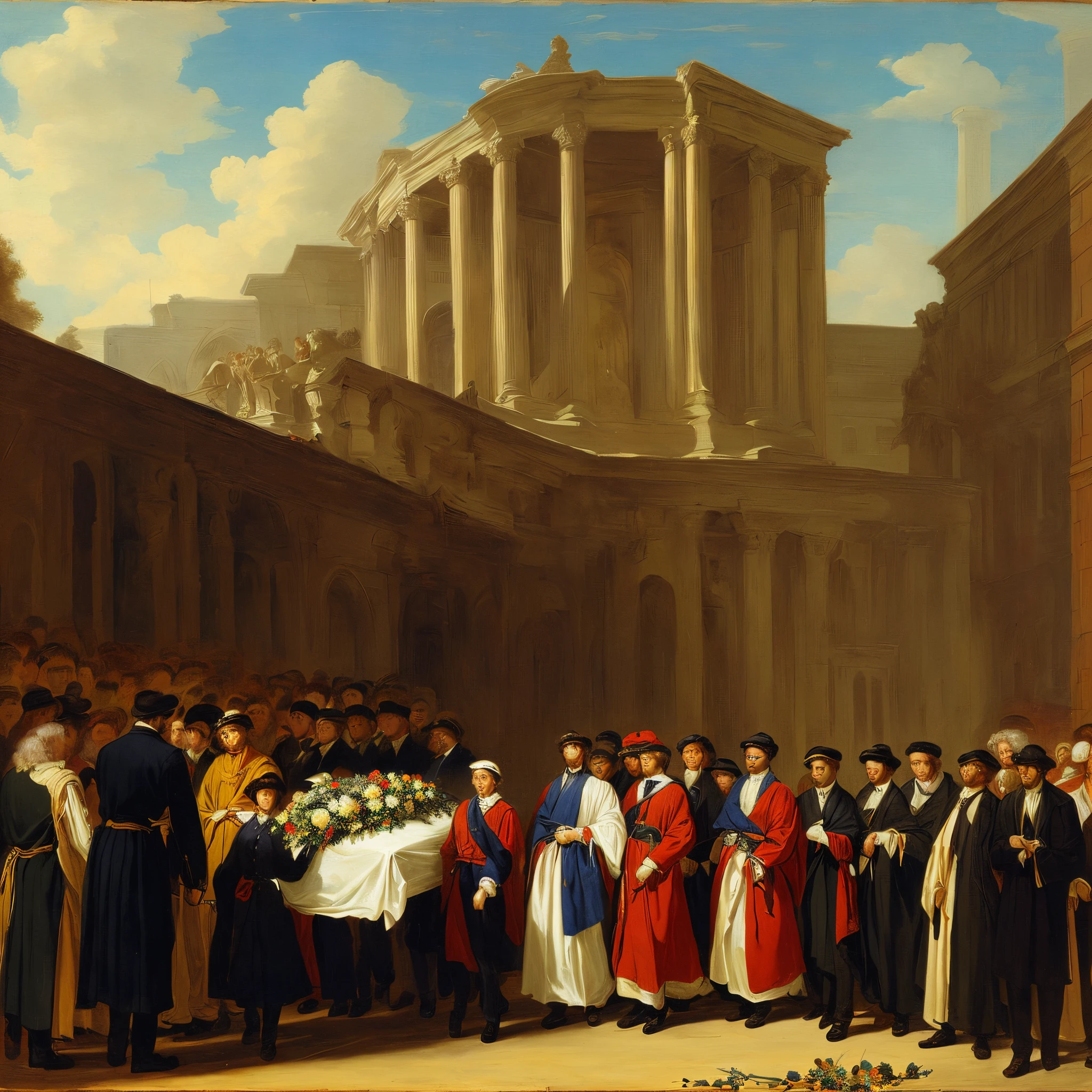 The funeral of Florian