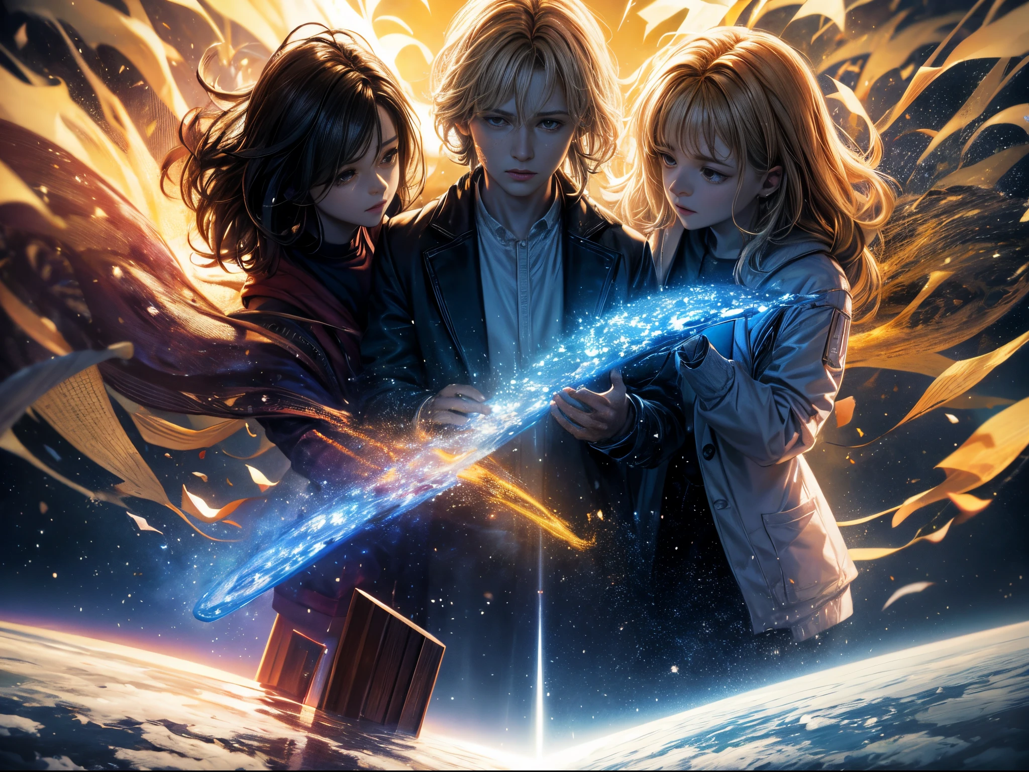 Transform the # Plex interface into a visual symphony, with each section representing a different season of Doctor Who. Use realistic rendering to capture the essence of time as a flowing, dynamic element. Enhance the composition with hyperrealistic portrayals of the Doctor and companions, creating a visually stunning symphony of time and space.