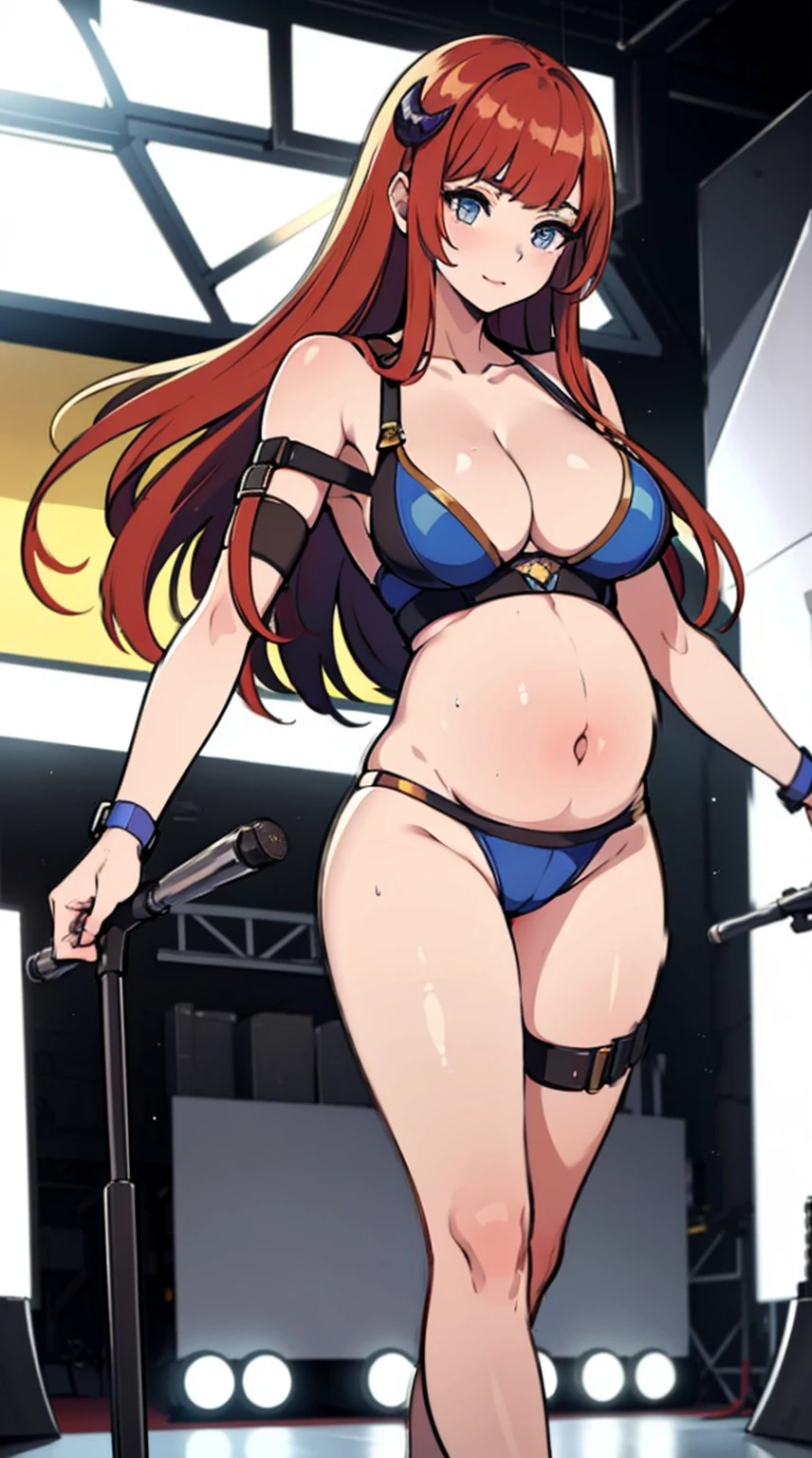 Caitlin Dev 1, As a swimsuit model, Realistic pictures, (((catwalk))), (self-assured), ((Catwalk background)), (比基尼), (Feminine), ((sensual face)), ((Detailed students)), ((perfect eyes)), (revealing outfit), Extremely detailed painting, iintricate, Brush Strokes, ((The Art of Bastien LeCaf-Dlam)), 8k wallpaper, Nikon, Popular topics on artstationh, CGsociety trends, halfway art, (sexy for),Pregnant women suffering from,The crowd outside the stage,Hemming,A group of pregnant women walking on the catwalk,Large breasts,LOP