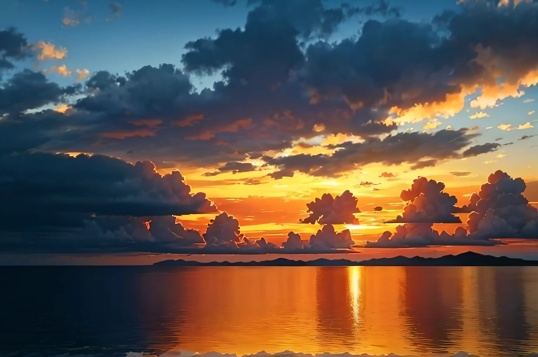 View of sunset and clouds over the sea, Golden Cloud, Cloudy sunset, sunset with cloudy skies, Golden sunset, at sunrise, golden and blue moments, Dramatic sunrise, late sunset, Dramatic sunset, natta, Dramatic cloudy sunset, evening light, early morning sunrise, sunset and big clouds behind her, Sunset atmosphere, The most beautiful sunset, Sunset in the clouds