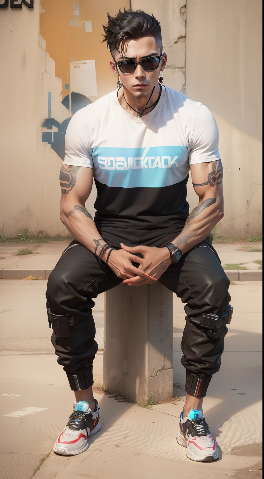cyberpunk,smartboy,lighting realistic background,8k,v4,black shoes