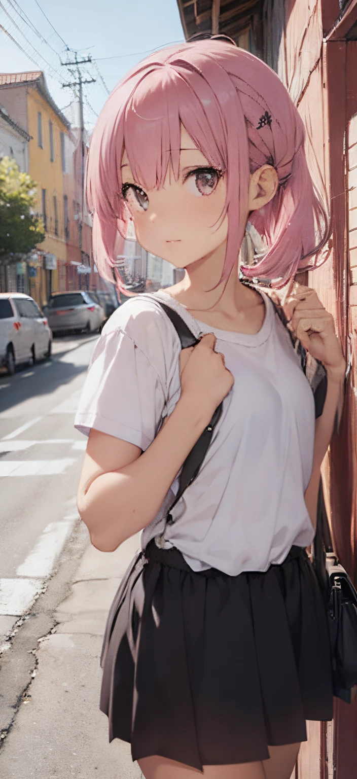 Pink hair