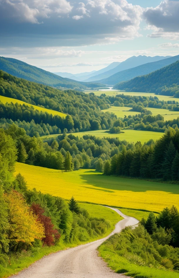 Masterpiece),Best quality,(8k, high resolucion, Masterpiece:1.2),Ultra-detailed,A troupeau d&#39;élans marchant the long d&#39;une rivière in a valley of montagne,illustration,oil painting,photoreallistic,Couleurs vives,natural lighting,Coups de pinceau fins,beautiful details,Herbes hautes are balanced in the breeze,Serene atmosphere,reflets d&#39;eau scintillants,Des arbres projetant de longues ombres,Brume éthérée planant au-dessus des montagnes,Lumière subtle du soleil filtrant à travers les feuilles,Breathtaking scenery