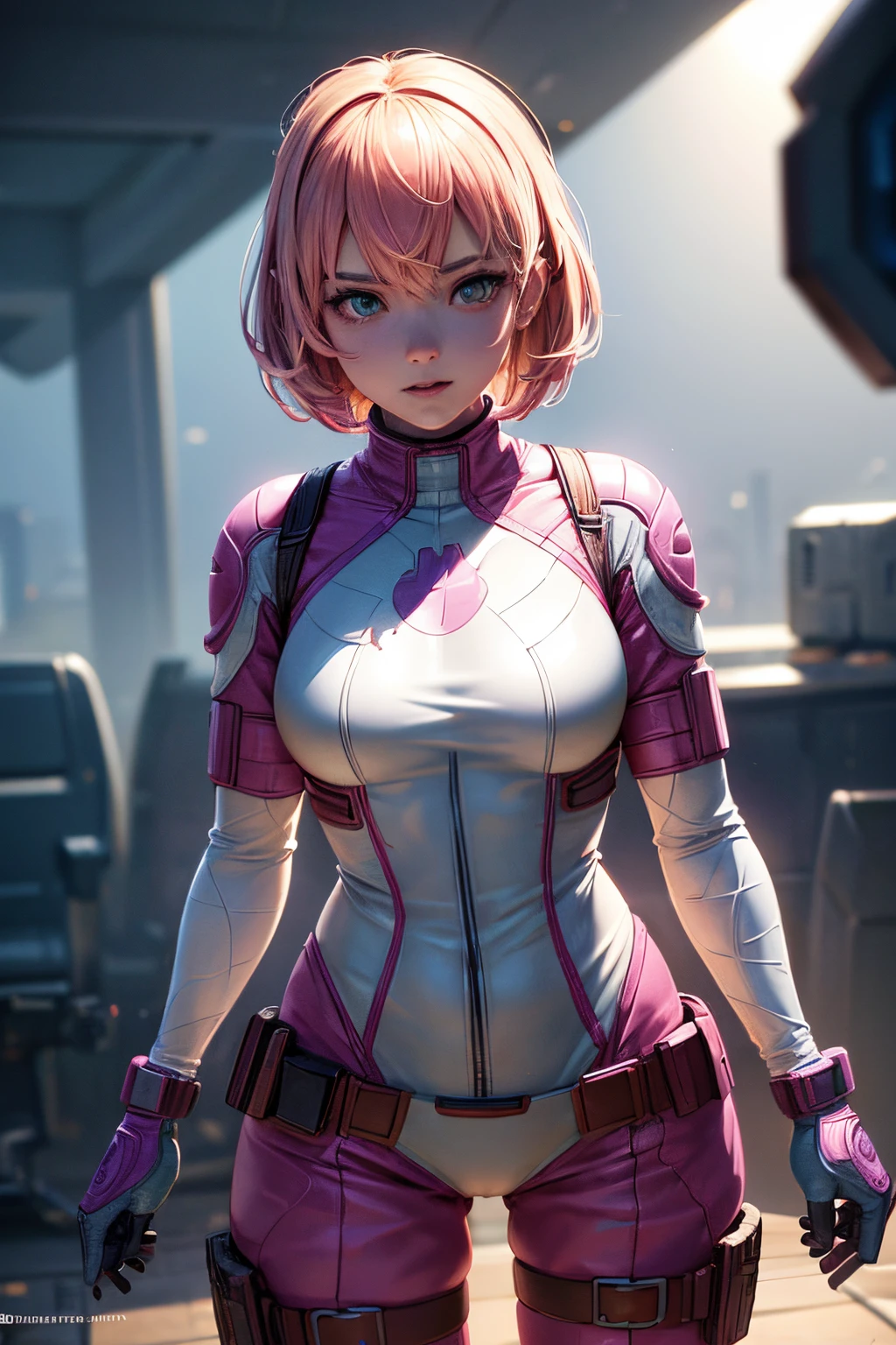 girl, comic accurate Gwenpool costume, combat stance, highly detailed, vibrant appearance, creative behavior, imaginative, sensual, spontaneous, small breasts, sexi, highest quality, skin texture, intricate details, (cinematic lighting), RAW photo, 8k, masterpiece,best quality,ultra-detailed,very detailed illustrations,extremely detailed,intricate details,highres,super complex details,extremely detailed 8k cg wallpaper,