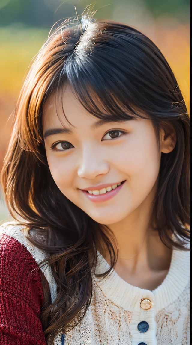 Japanese ),((beautiful girl)),cleavage,An expression that imagines something pleasant:1.2,(perfect body beauty:1.2),((perfect body)),(shy smile),beautiful teeth,