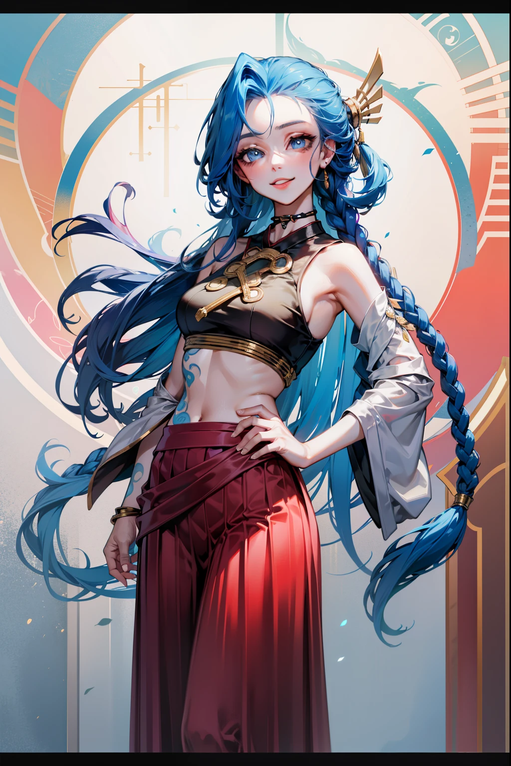 1 plump girl, Full body standing painting, 独奏, Ninja clothes, Gorgeous white dress, Akali, Akali League of Legends, Akali mask, (Block number. 1:1.2),