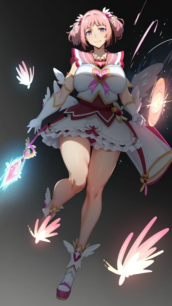 masterpiece, best quality, indoors, mamikafairy, 1girl, solo, looking at viewer,, hand arms full body,boots, standing,cute,breast, curvy, female,fantasy goddess,there is a cartoon picture of a woman with a very large breast, glowing divine being, glowing holy aura, inspired by Luma Rouge, the non-binary deity of spring, ethereal rainbow nimbus, the butterfly goddess of fire, inspired by Mariel, glowing aura around her, astral wind, as the goddess of the saturn, “uwu the prismatic person, big breast, serious, beautiful eyes, , full body, walking, long robe, long dress, ,priestess ,holy, smile, god rays, ray tracing, sparkle, cinematic lighting, UHD, retina, masterpiece, ccurate, anatomically correct, textured skin, super detail, high details, high quality, award winning, best quality, highres, 1080P, HD, 4K, thunder aura, light aura,full, snak staff,closed mouth, huge breast, curvy, bimbo, standing, heroic, pose, background ruin of a misterios city,UHD, retina, masterpiece, ccurate, anatomically correct, textured skin, super detail, high details, high quality, award winning, best quality, highres, 1080P, HD, 4K, sun aura