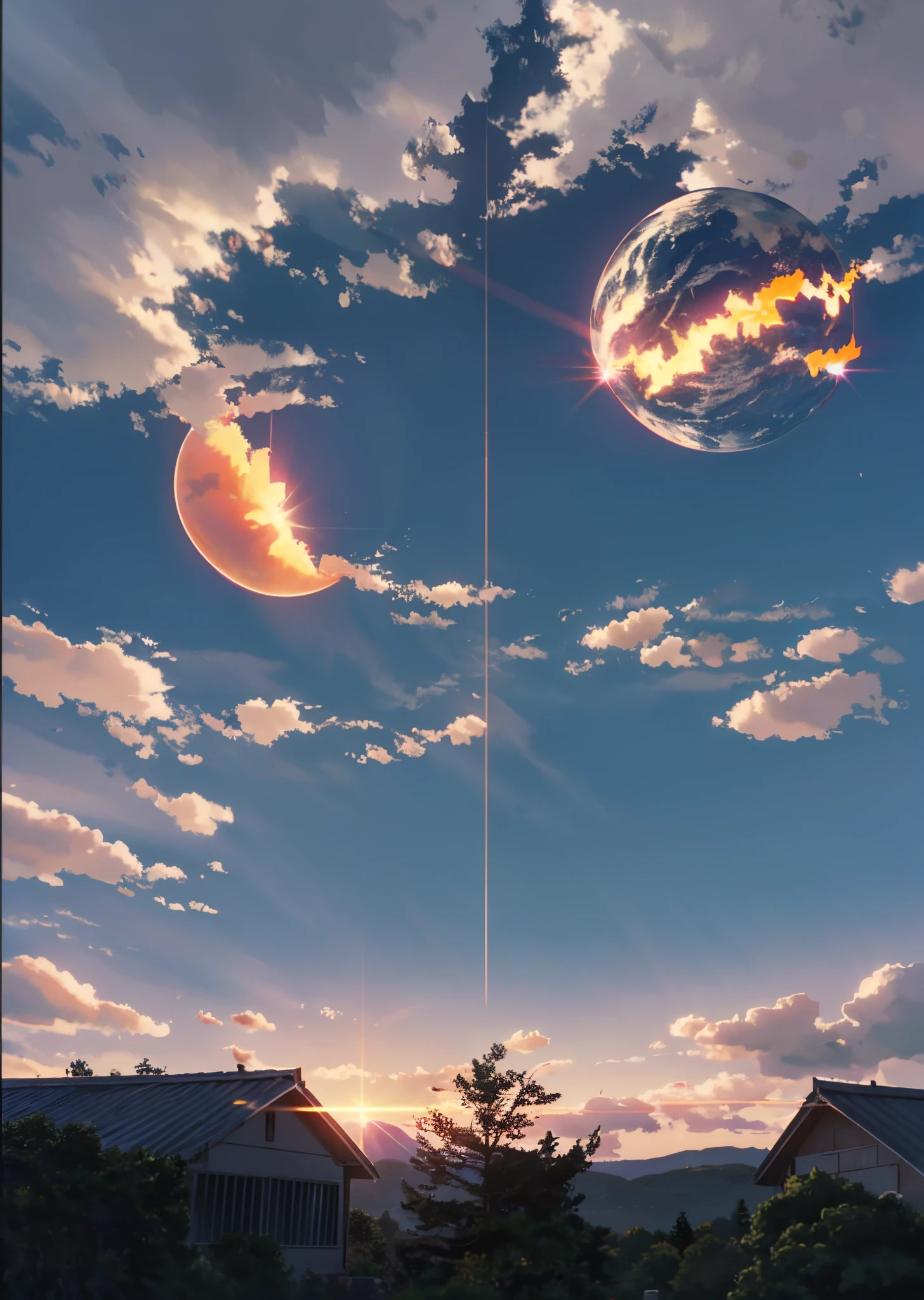sky with 3 suns --auto --s2