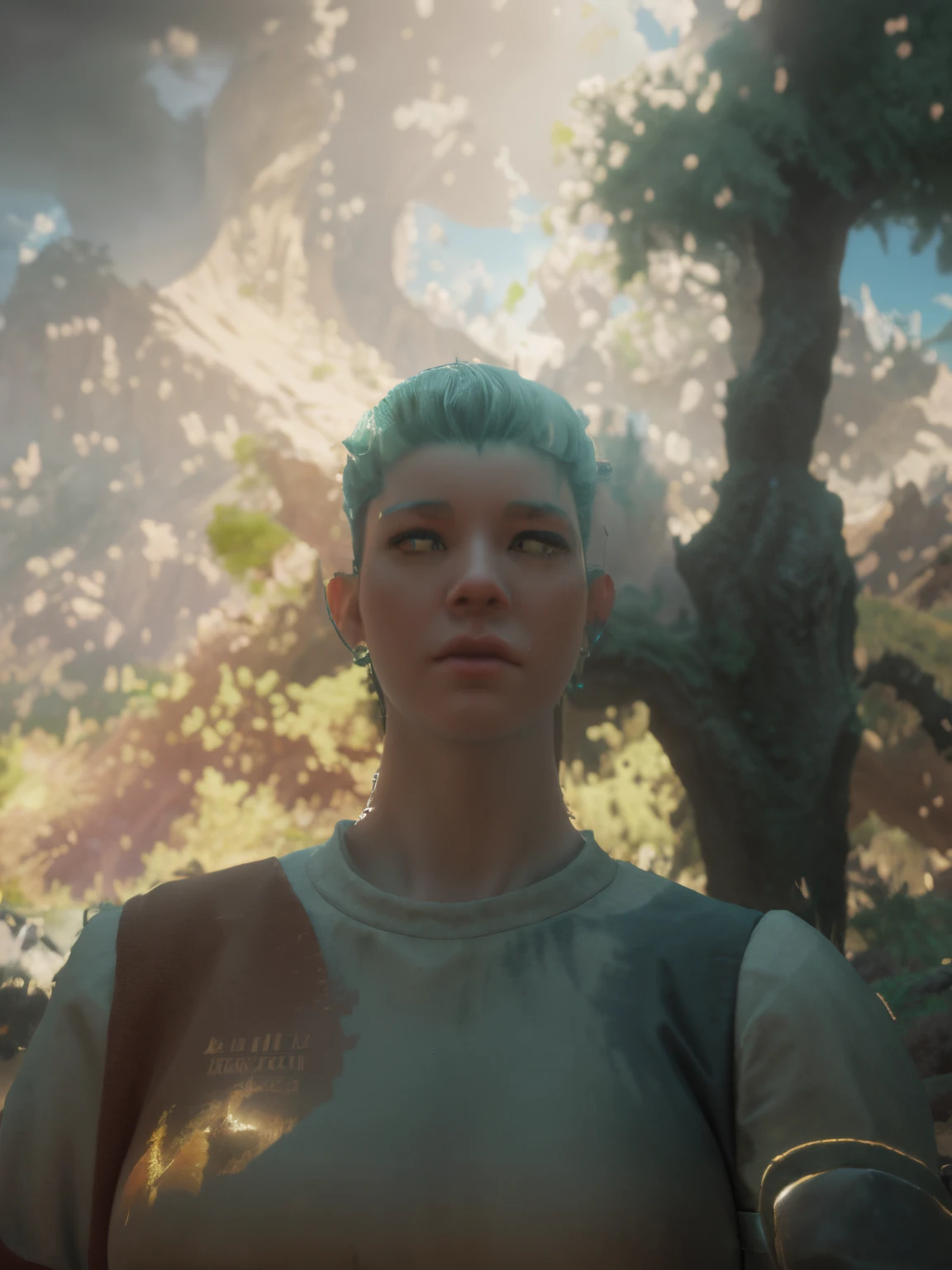mountains with a waterfall and a few trees in the foreground, impressive fantasy landscape, an epic landscape, fantasy matte painting,cute, fantasy art landscape, most epic landscape, 4k hd matte digital painting, epic fantasy landscape, 4k highly detailed digital art, epic dreamlike fantasy landscape, epic landscape, 4 k matte painting, ross tran. scenic background
