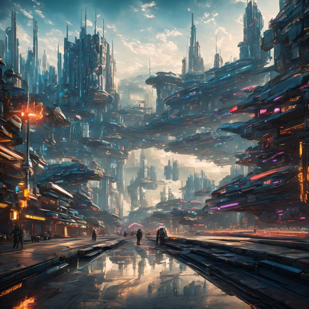 The best images, (8K, RAW photogr, actual), trains, the milky way express, futuristic vehicle, Transformers steel train,optimus prime train,Lite version, iridescent metal plating, Detailed and delicate depictions and gorgeous and dynamic painting techniques, background galaxy, magnificent view, professional flame,ultra-realistic realism,futuristic train fantasy,Surreal dreams,Surrealism art fantasy style,Epic digital fantasy art style,lute,HighDynamicRange,Beautiful sci-fi art, Sci-fi train digital art illustration, Digital Cyberpunk Art, science fiction digital painting, futuristic digital painting, futuristic concept art, Sci-Fi Galaxy Train Cyberpunk, The landscape in front of cyberpunk alien utopia, science fiction digital art, Advanced digital cyberpunk art, dreamy cyberpunk girl