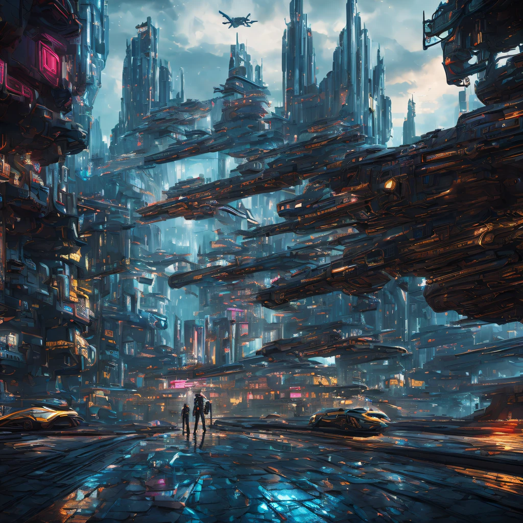 The best images, (8K, RAW photogr, actual), trains, the milky way express, futuristic vehicle, Transformers steel train,optimus prime train,Lite version, iridescent metal plating, Detailed and delicate depictions and gorgeous and dynamic painting techniques, background galaxy, magnificent view, professional flame,ultra-realistic realism,futuristic train fantasy,Surreal dreams,Surrealism art fantasy style,Epic digital fantasy art style,lute,HighDynamicRange,Beautiful sci-fi art, Sci-fi train digital art illustration, Digital Cyberpunk Art, science fiction digital painting, futuristic digital painting, futuristic concept art, Sci-Fi Galaxy Train Cyberpunk, The landscape in front of cyberpunk alien utopia, science fiction digital art, Advanced digital cyberpunk art, dreamy cyberpunk girl